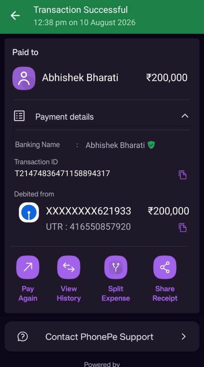 Please, this scammer does not want others like me to get trapped.
