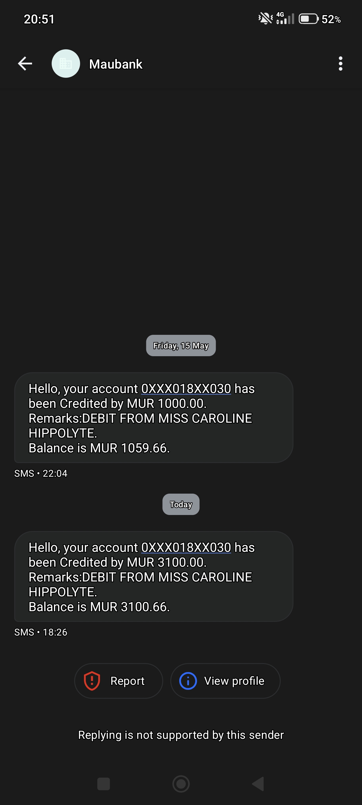 I got message from a bank that am not a client🤷‍♂️