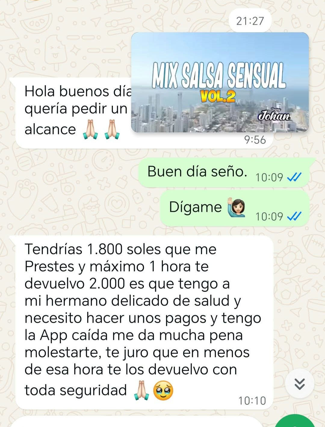 Hacker steals WhatsApp contacts and asks for money in your name - image 3