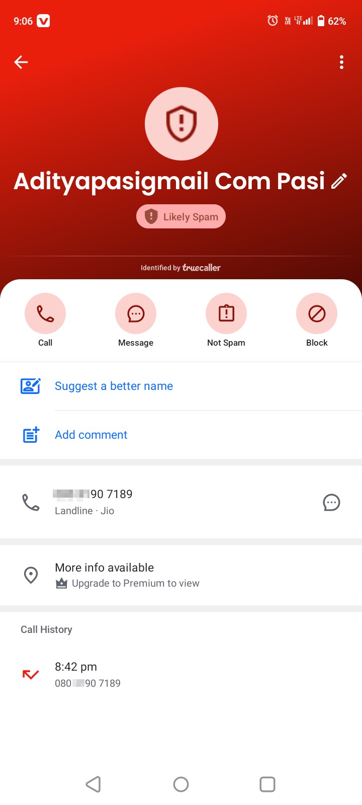 scam call 