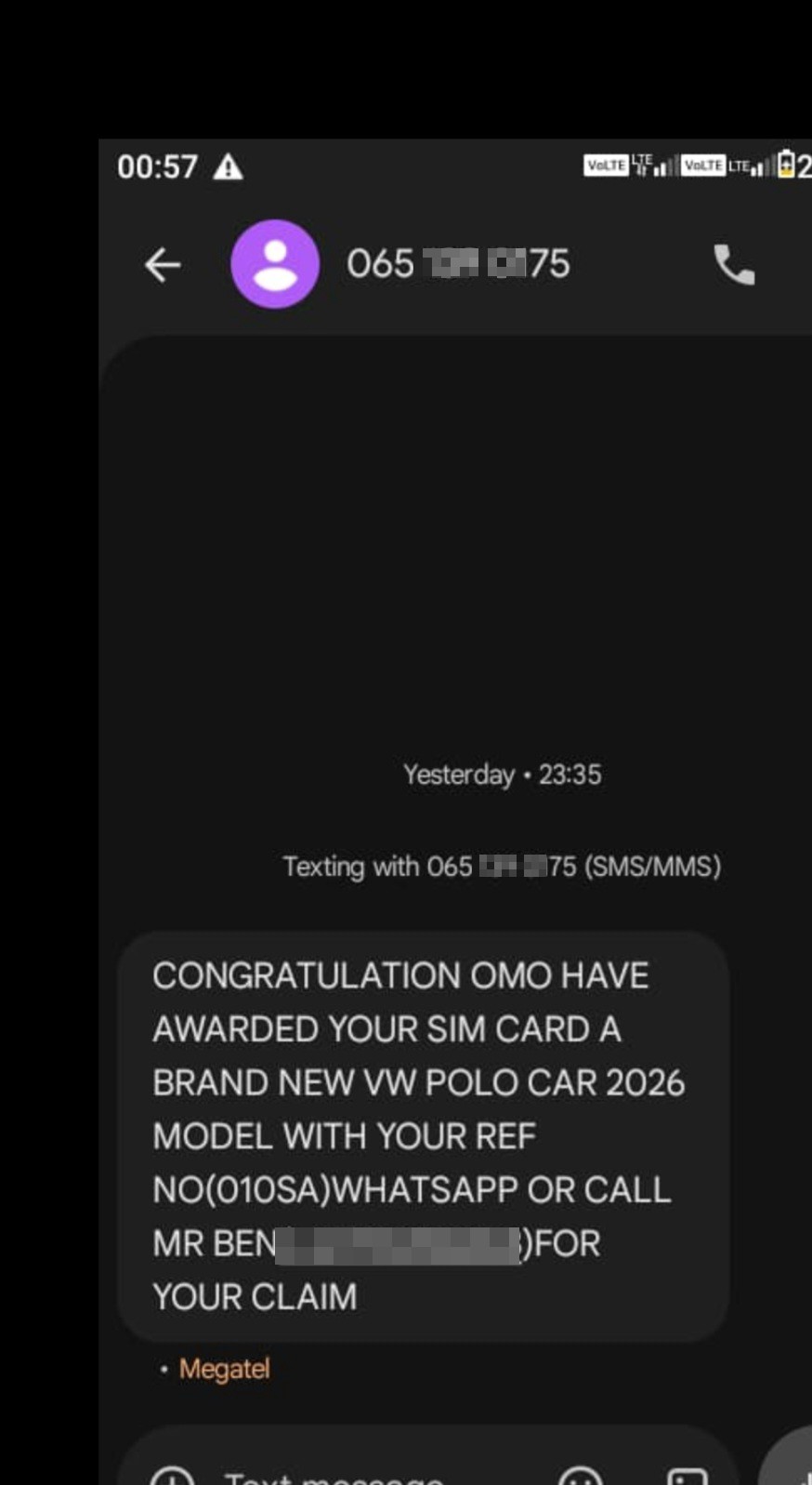 OMO Scam