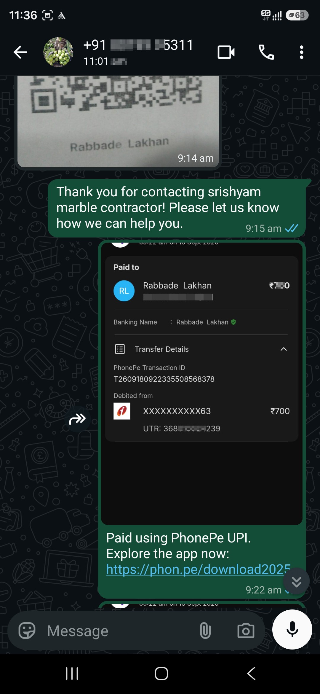 Online website.
Contract. scam - image 3
