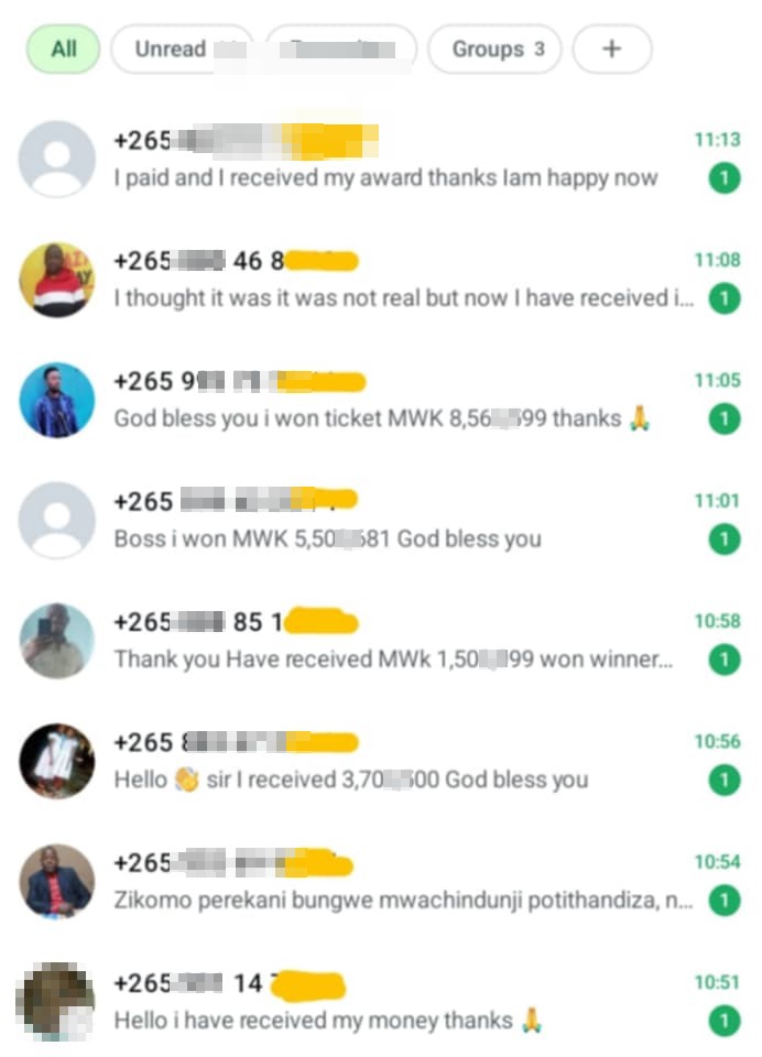 Someone claims to work at a charity organisation - image 2