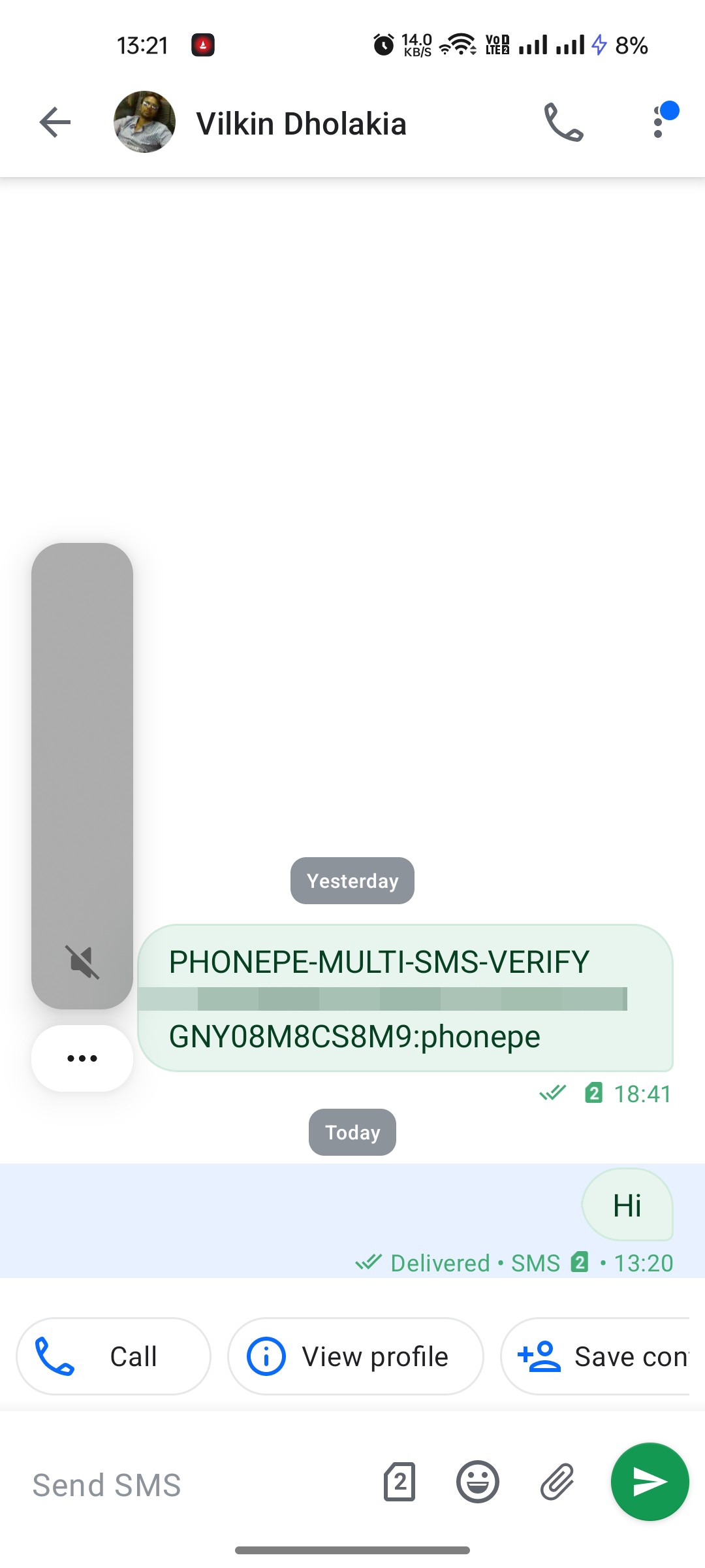 how this mag is send from my phone ..is any malware in my phone