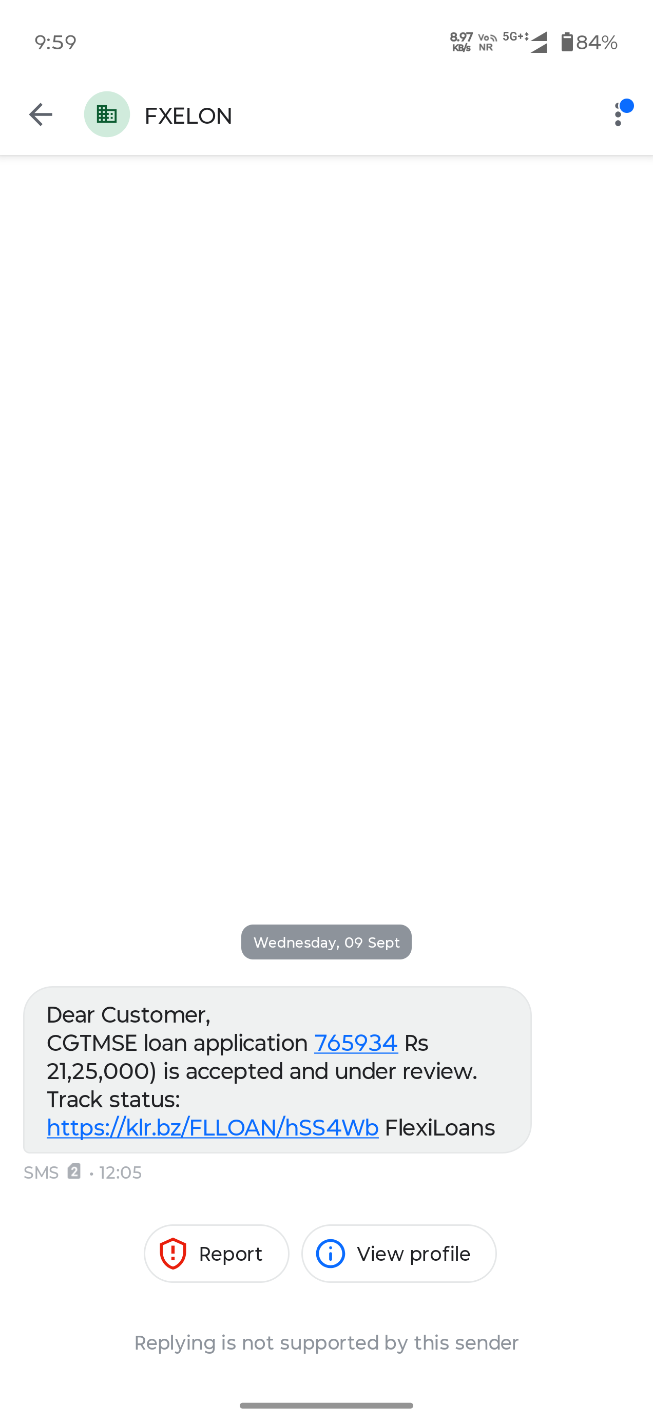 Do not Click Fraud Link