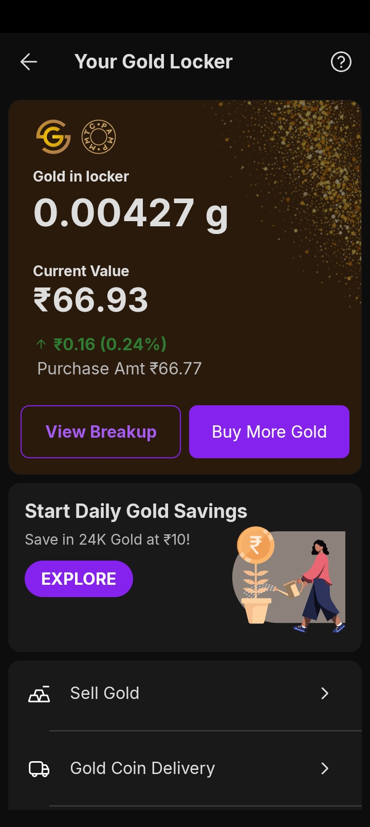 Phone gold saving is a scam 😮