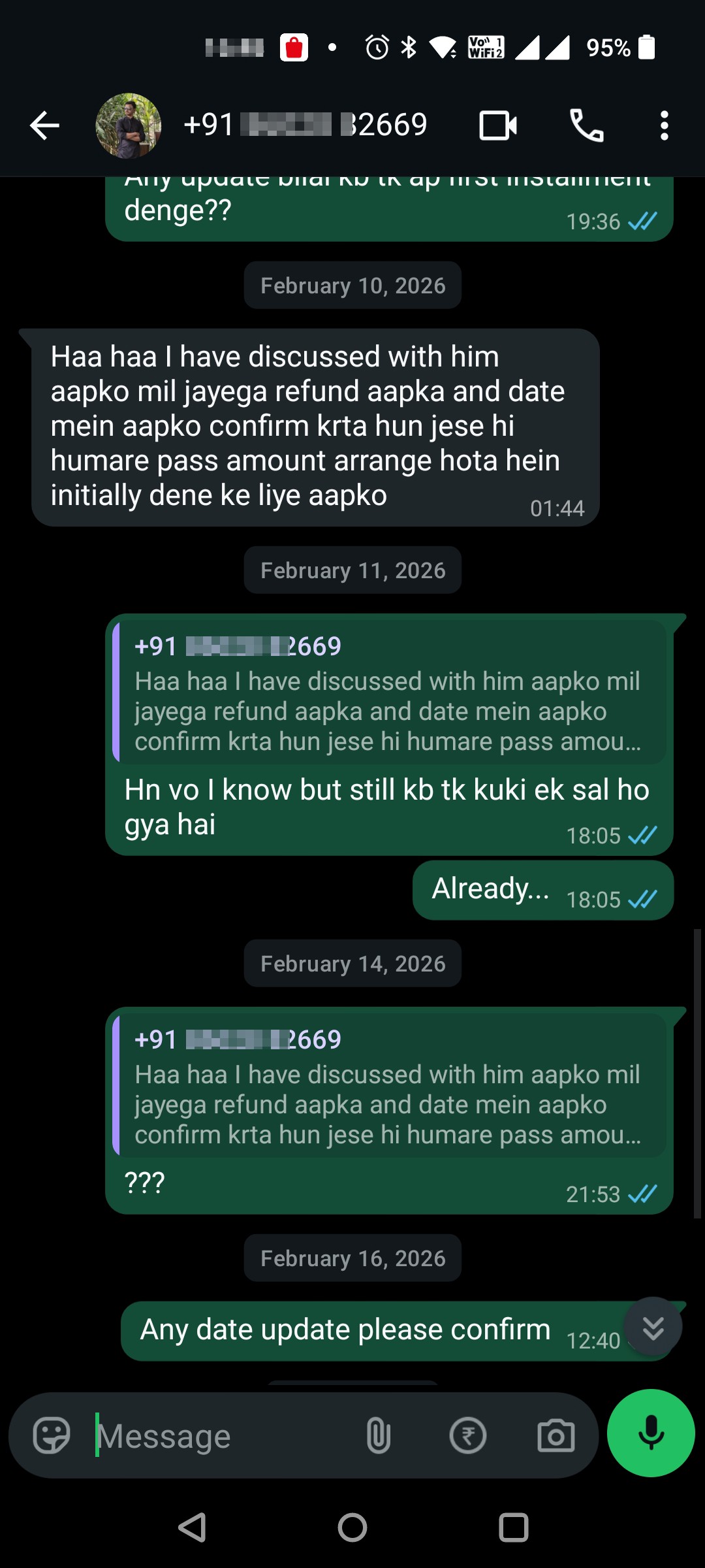 Job scam Sigma consultancy Bhopal (Yasir aehmad and Bilal aehmad) - image 4