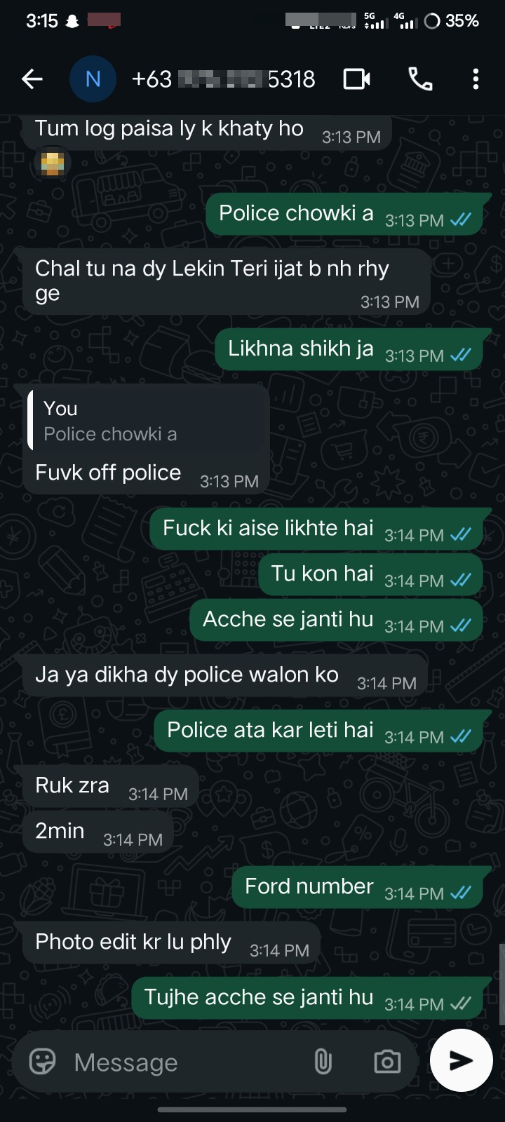 Blackmailing in the name of Airtel warning, asking for money using photos - image 4
