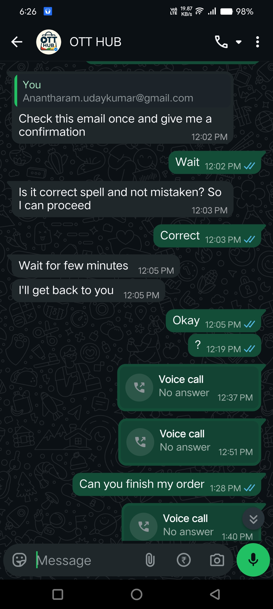 OTT HUB Scam - image 2