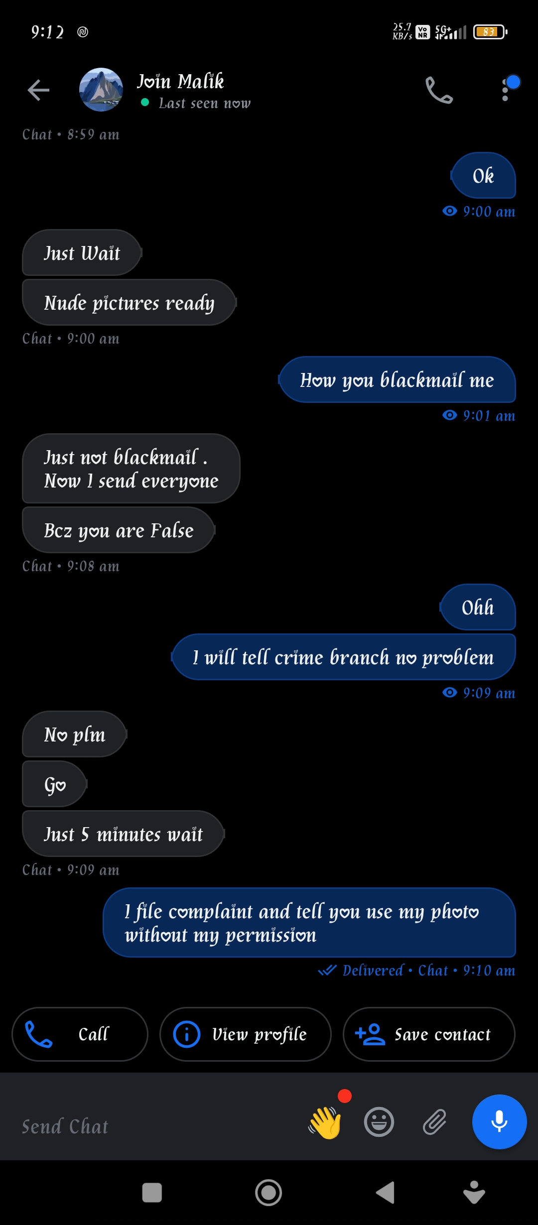 sexual harrasment and blackmail  - image 3