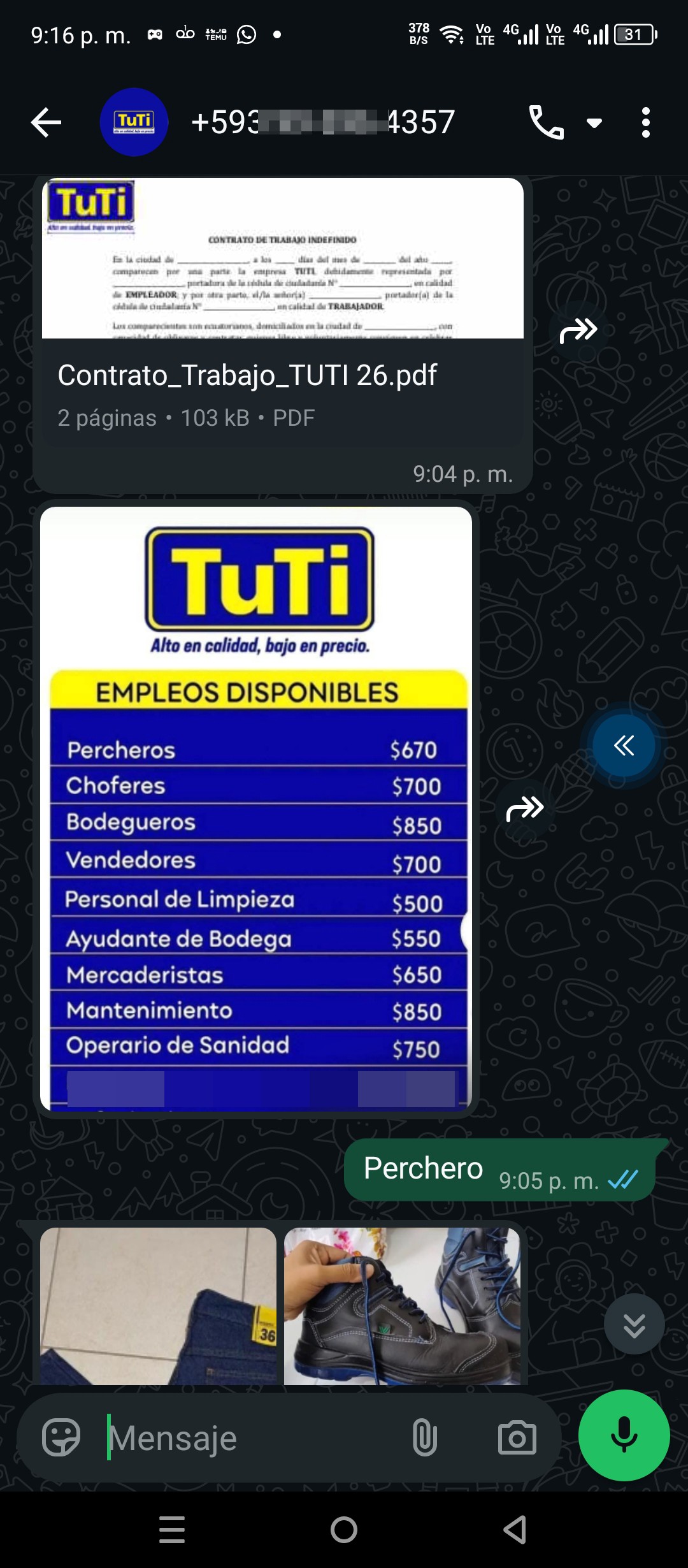 They impersonate the company Tuti
