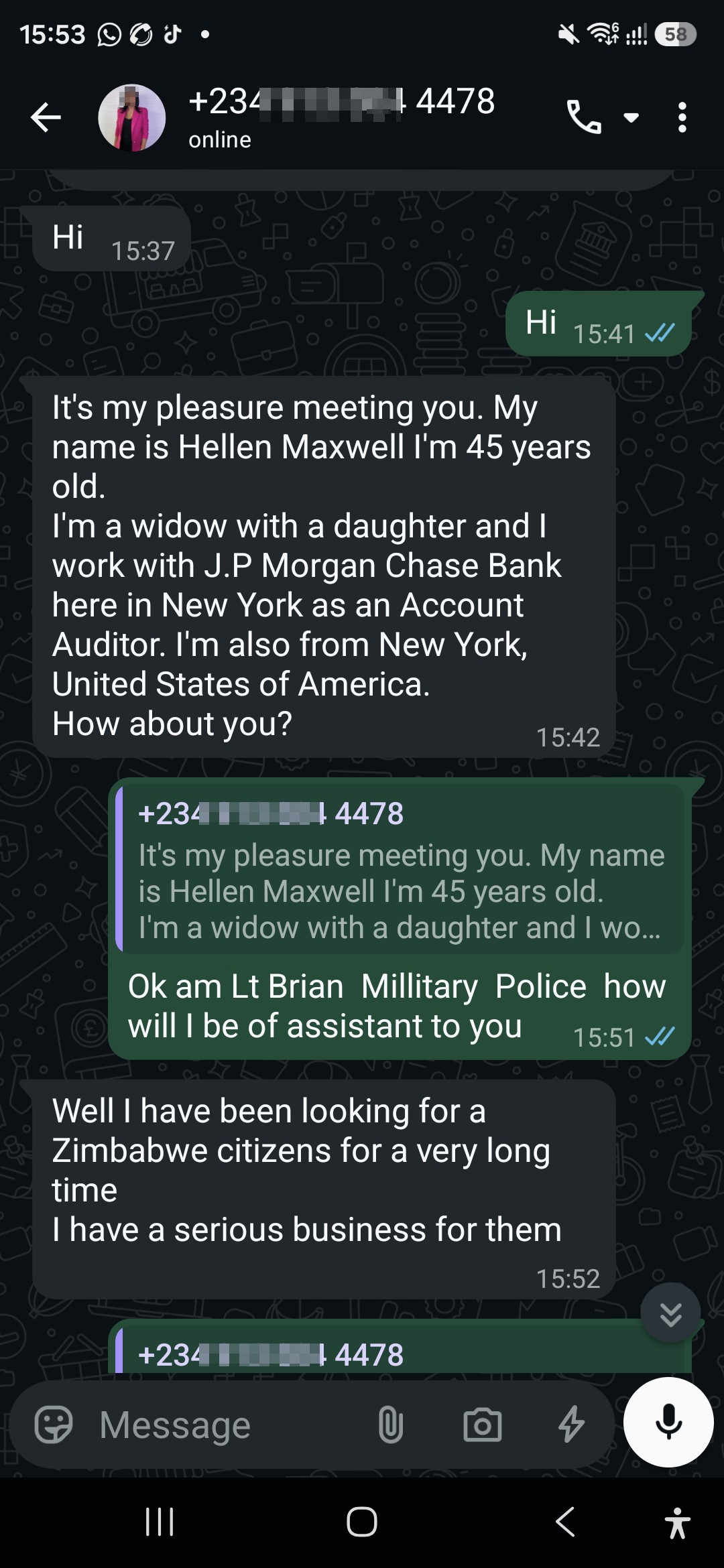Nigerian Scammer trying to money - image 4