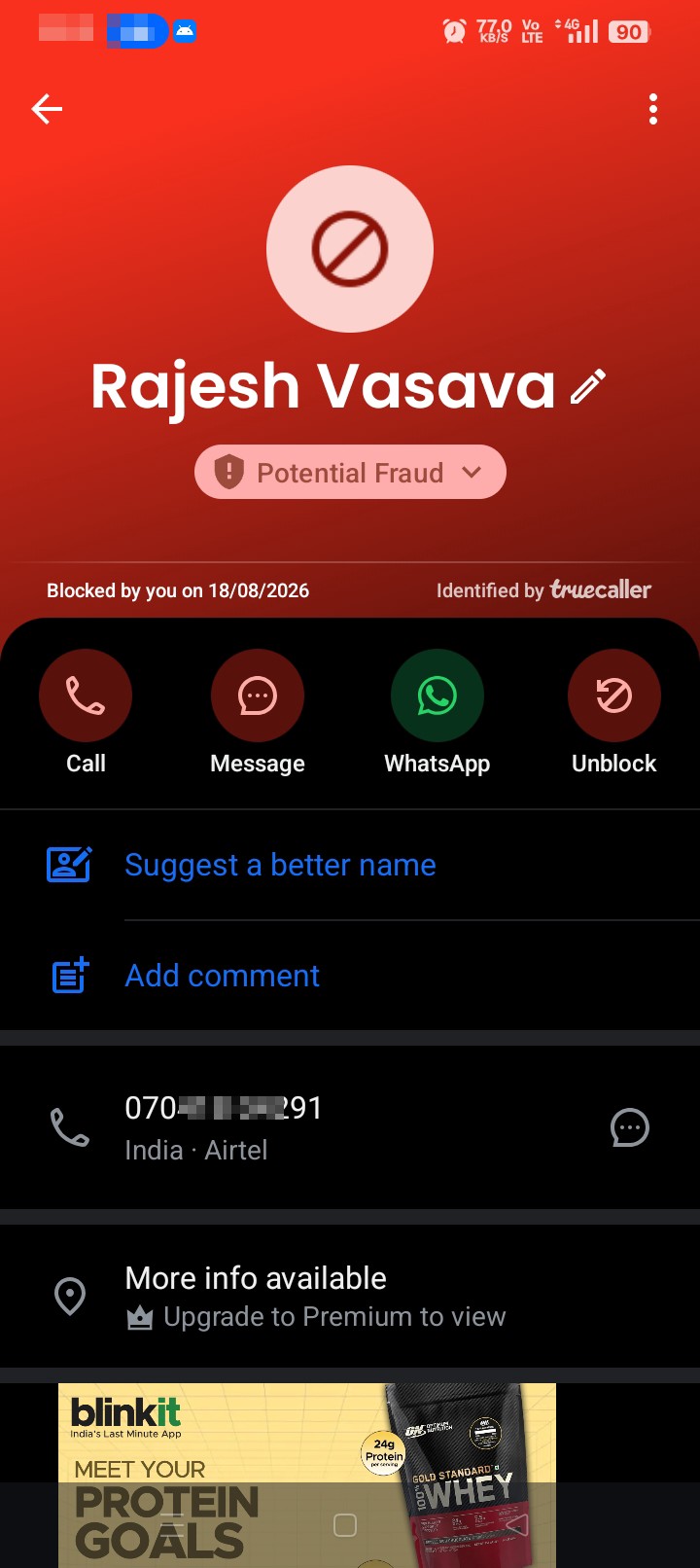 scammer back to back call frod plis halp me