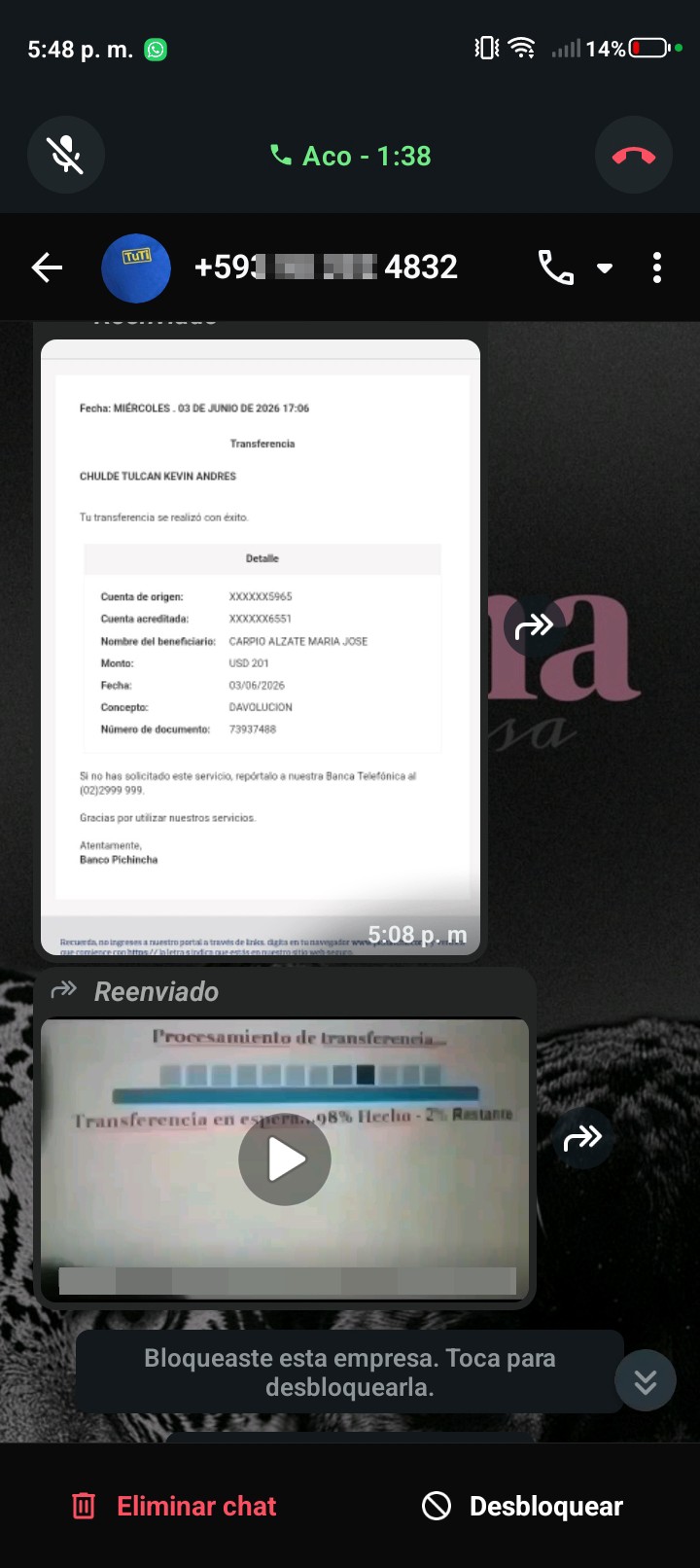 Scam in Ecuador with company Tuti - image 3