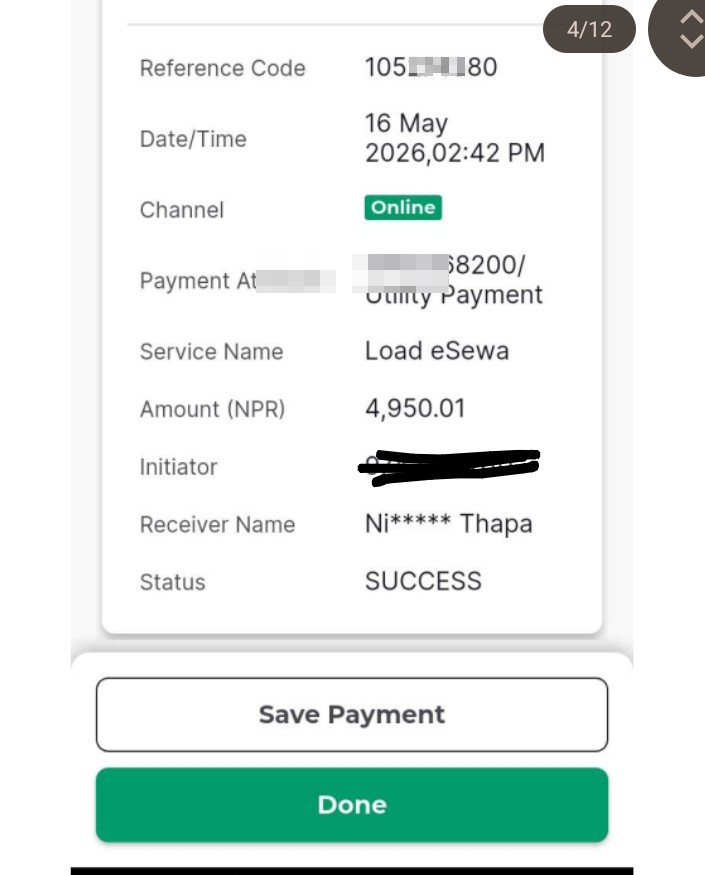 Dress payment scam asking for extra money for verification - image 3