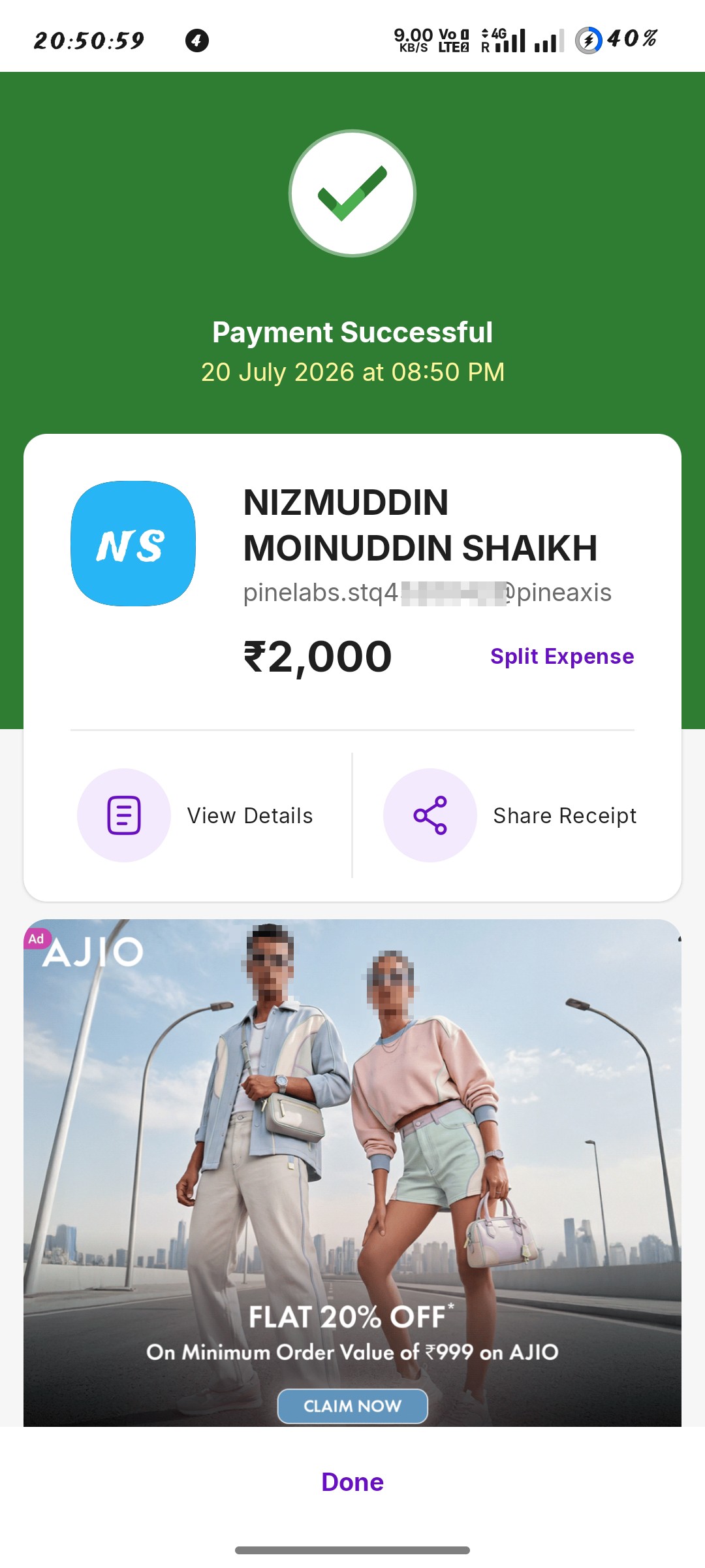 WhatsApp scam - image 2