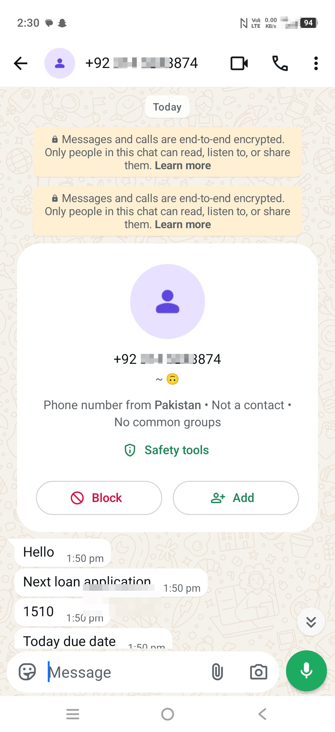 loan scam