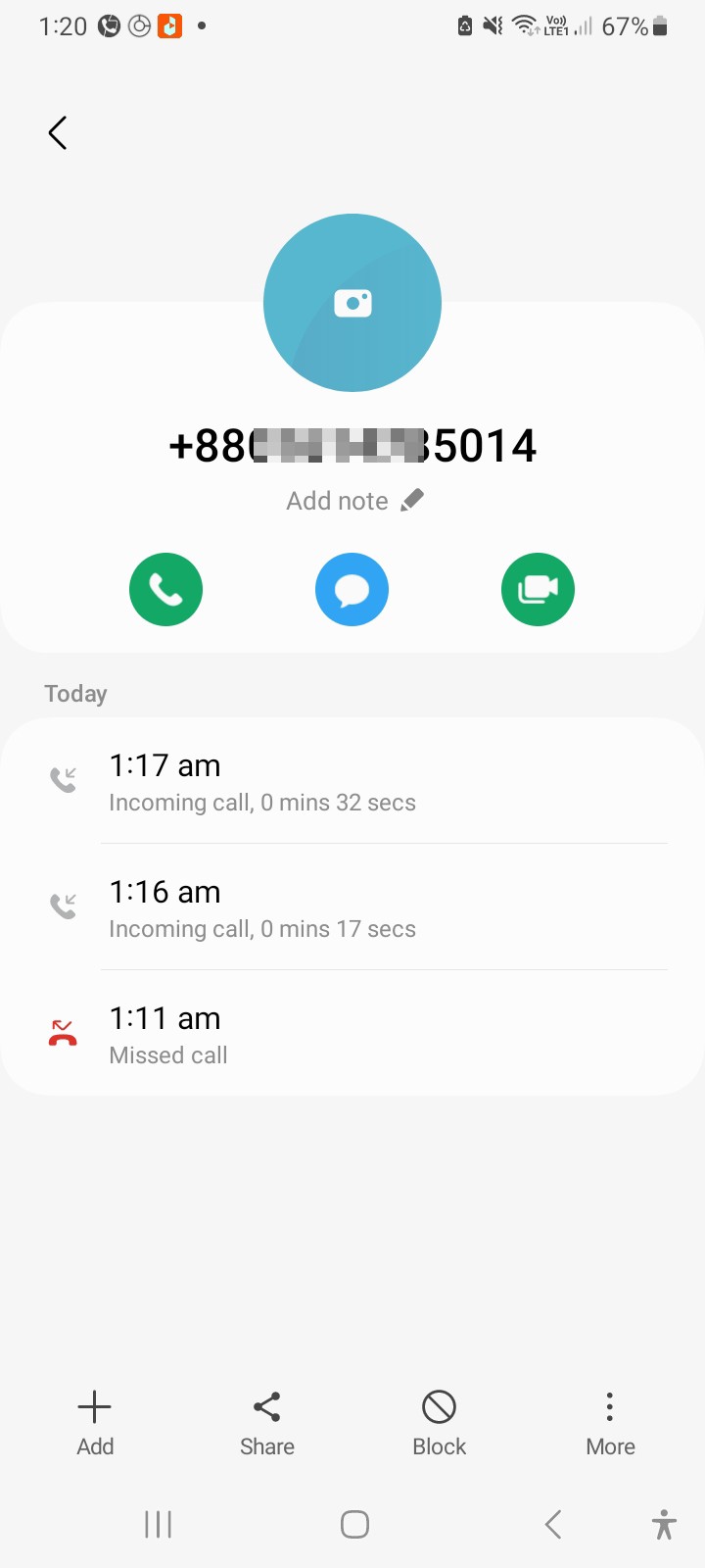 Prank call or scam?