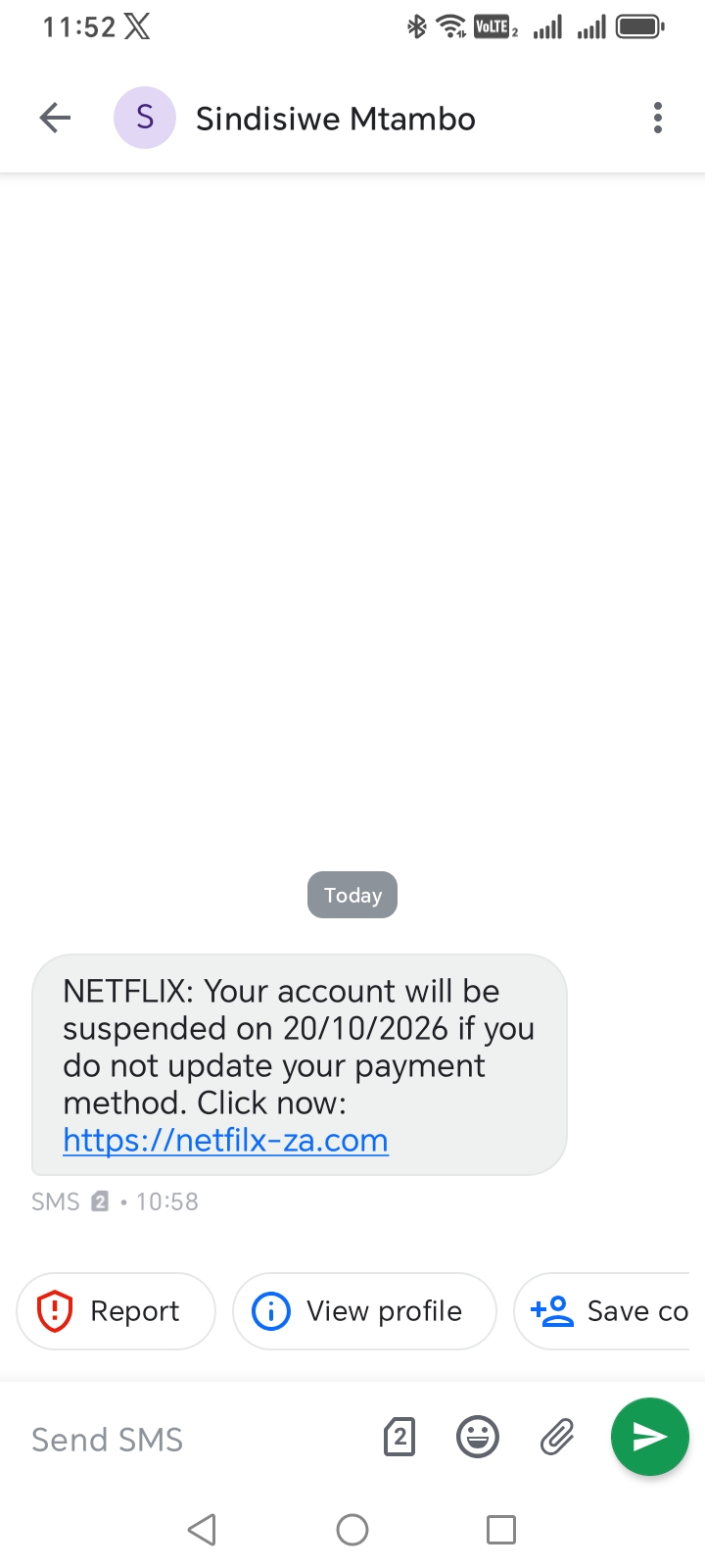 NETFLIX SCAM beware 