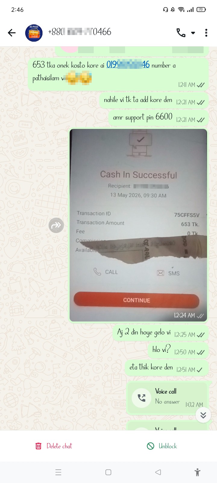 free fire top up scammer