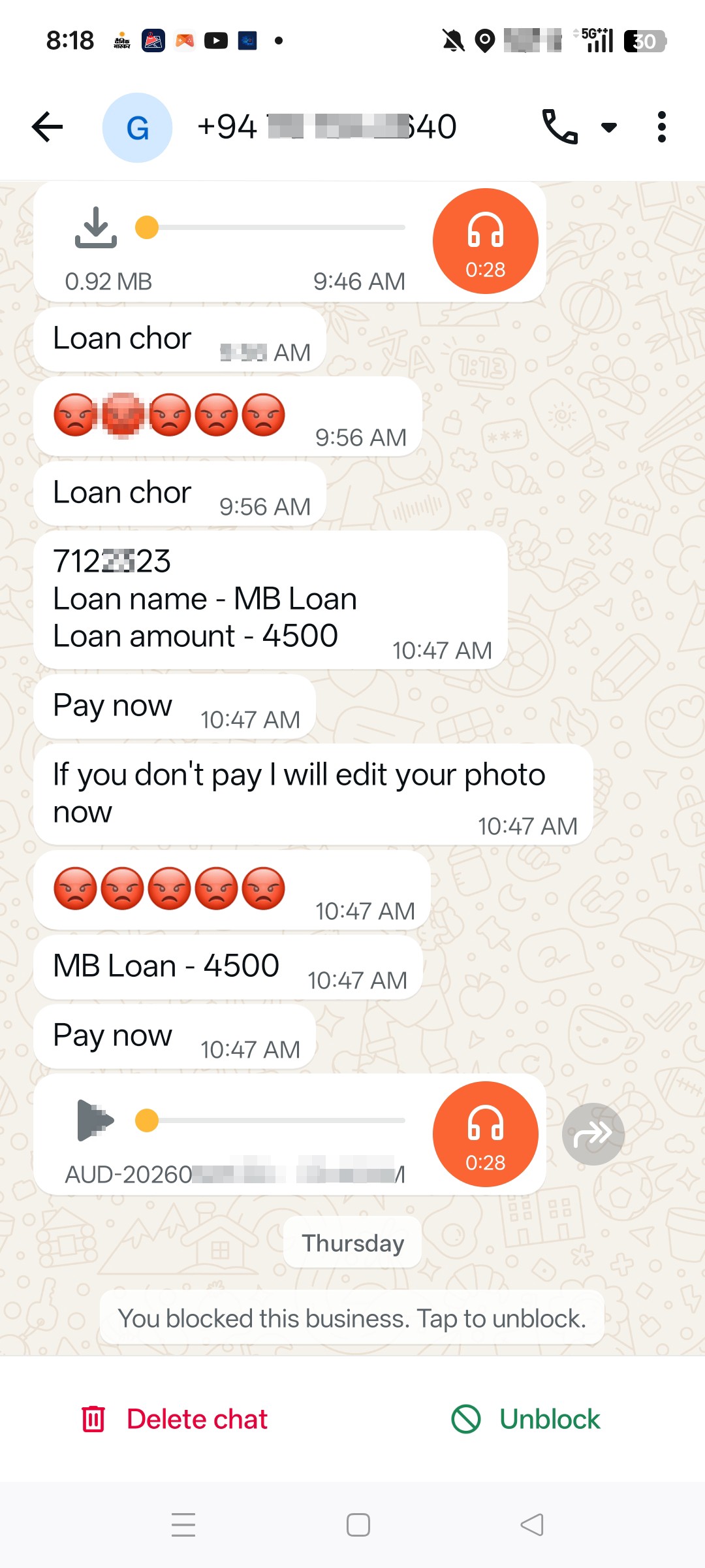 lone app scam