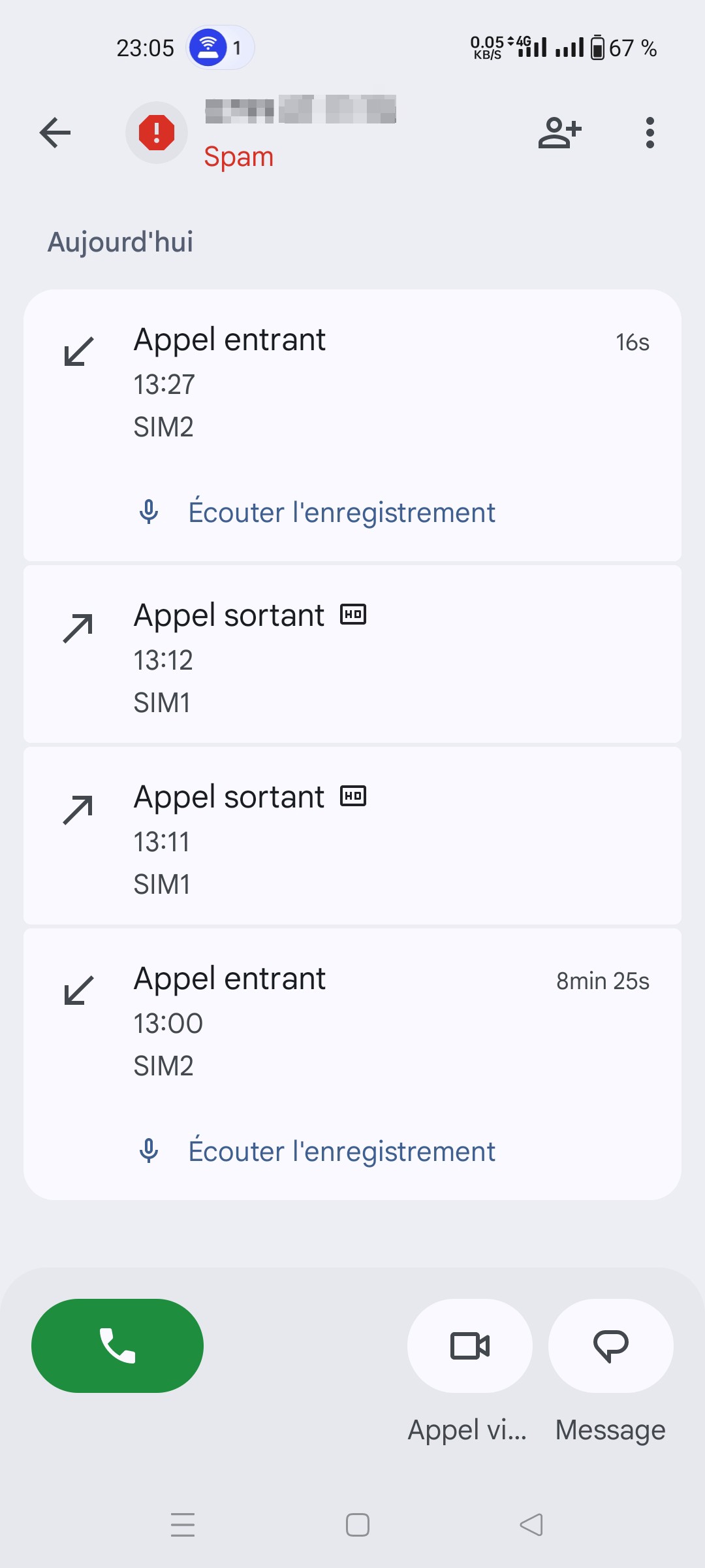 Scam involving a fake call from Algérie Poste regarding the Ahabia card