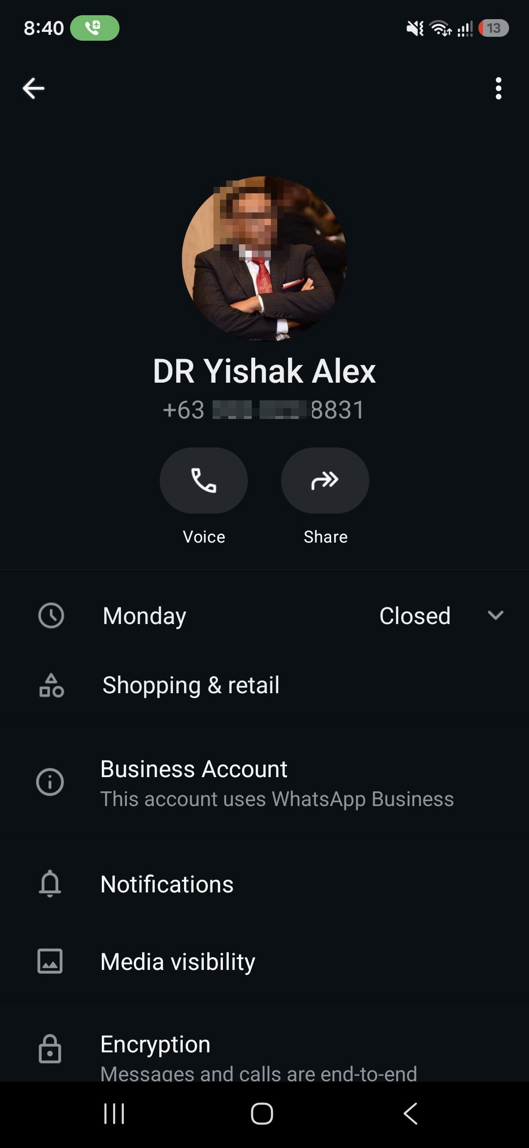 WhatsApp Scammer