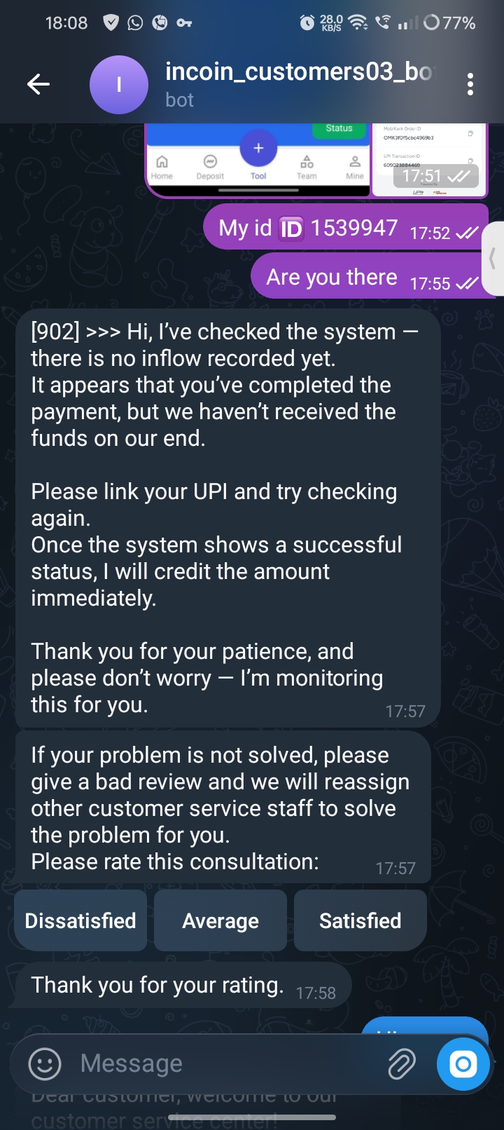 I want to share an online fraud experience I recently faced, so that others don’t fall into the same