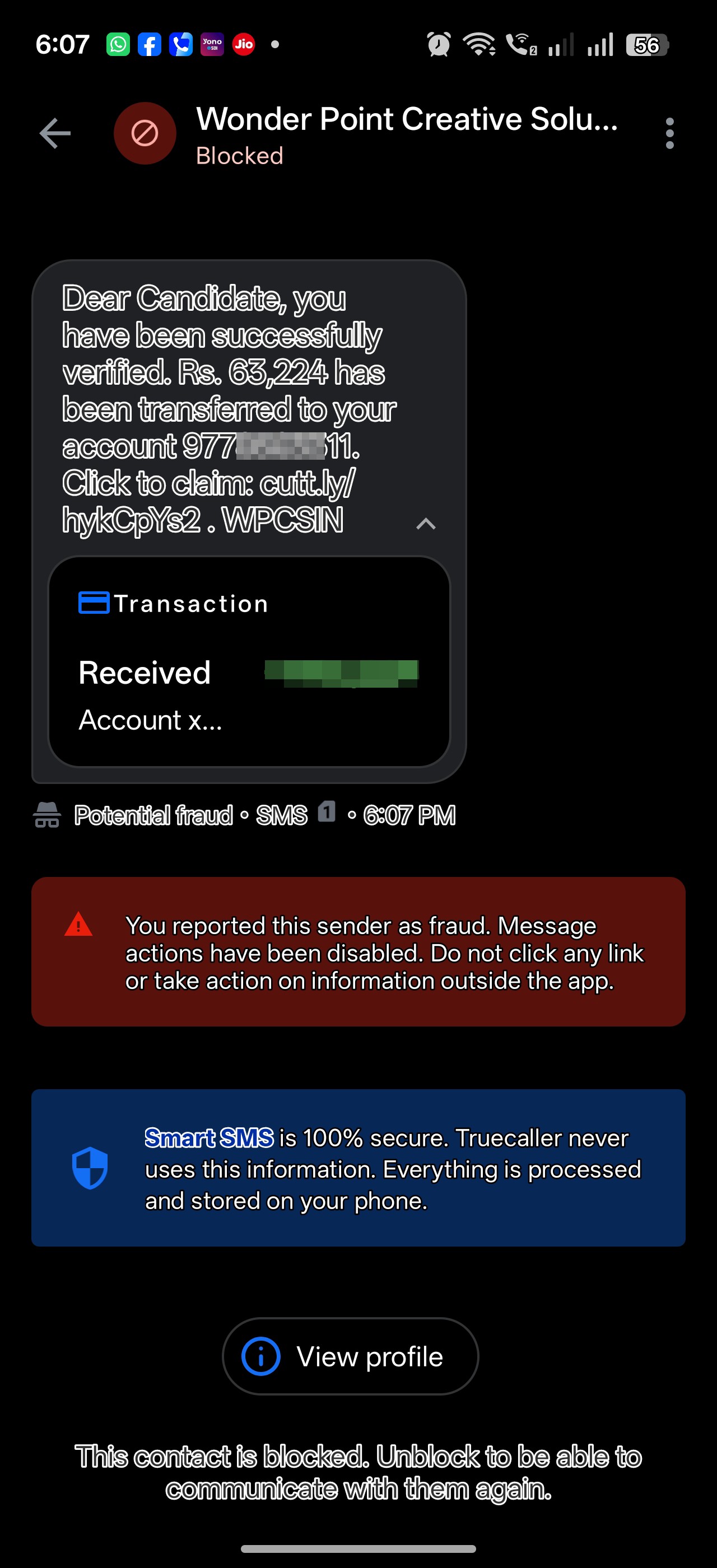 Money Faurd message me - image 2