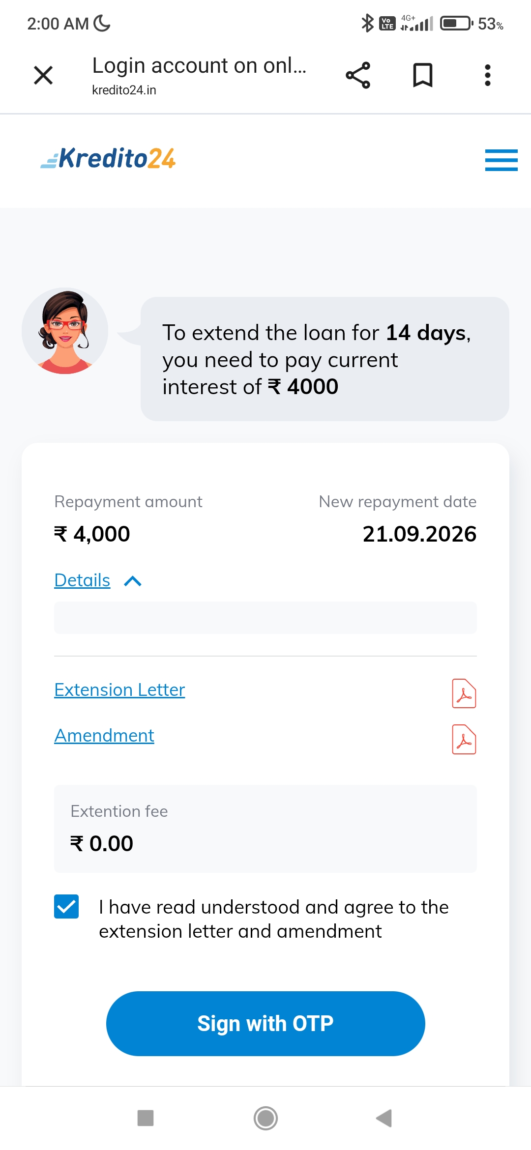 Kreditor 24 Loan App Fraud and Harassment - image 3