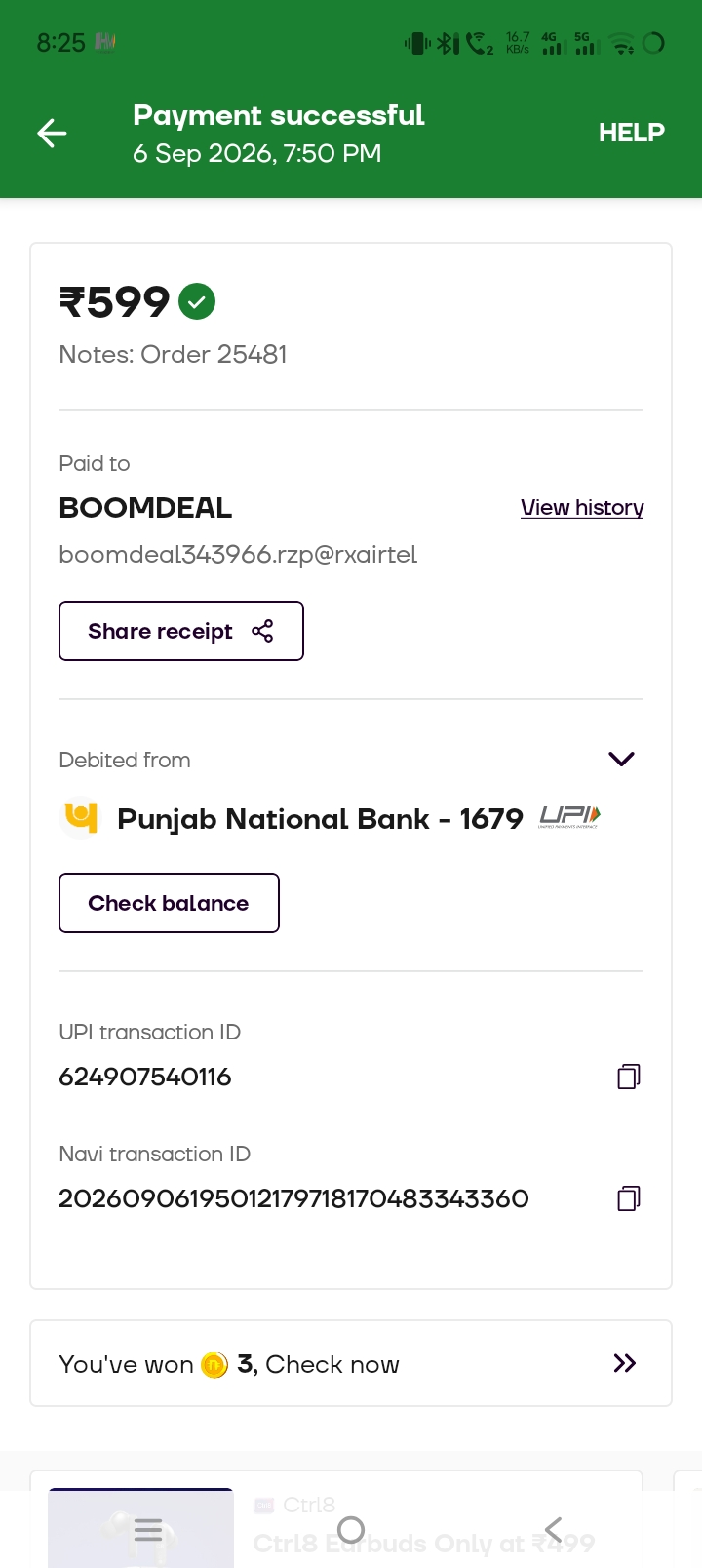 Boomdeal Scam: Fake Delivery Claims and Refund Refusal after 1 Month