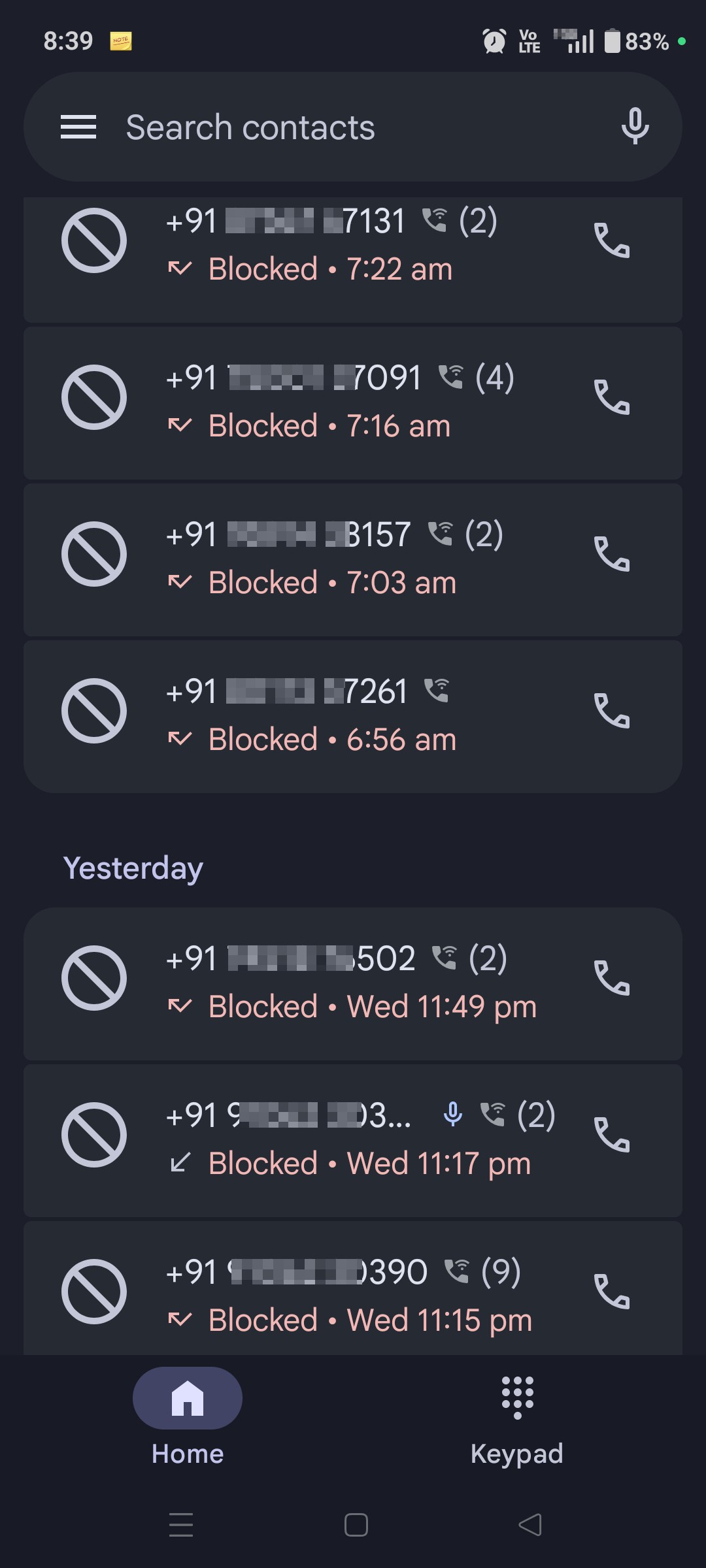 Night Time calls from Online Fraudsyers  - image 2