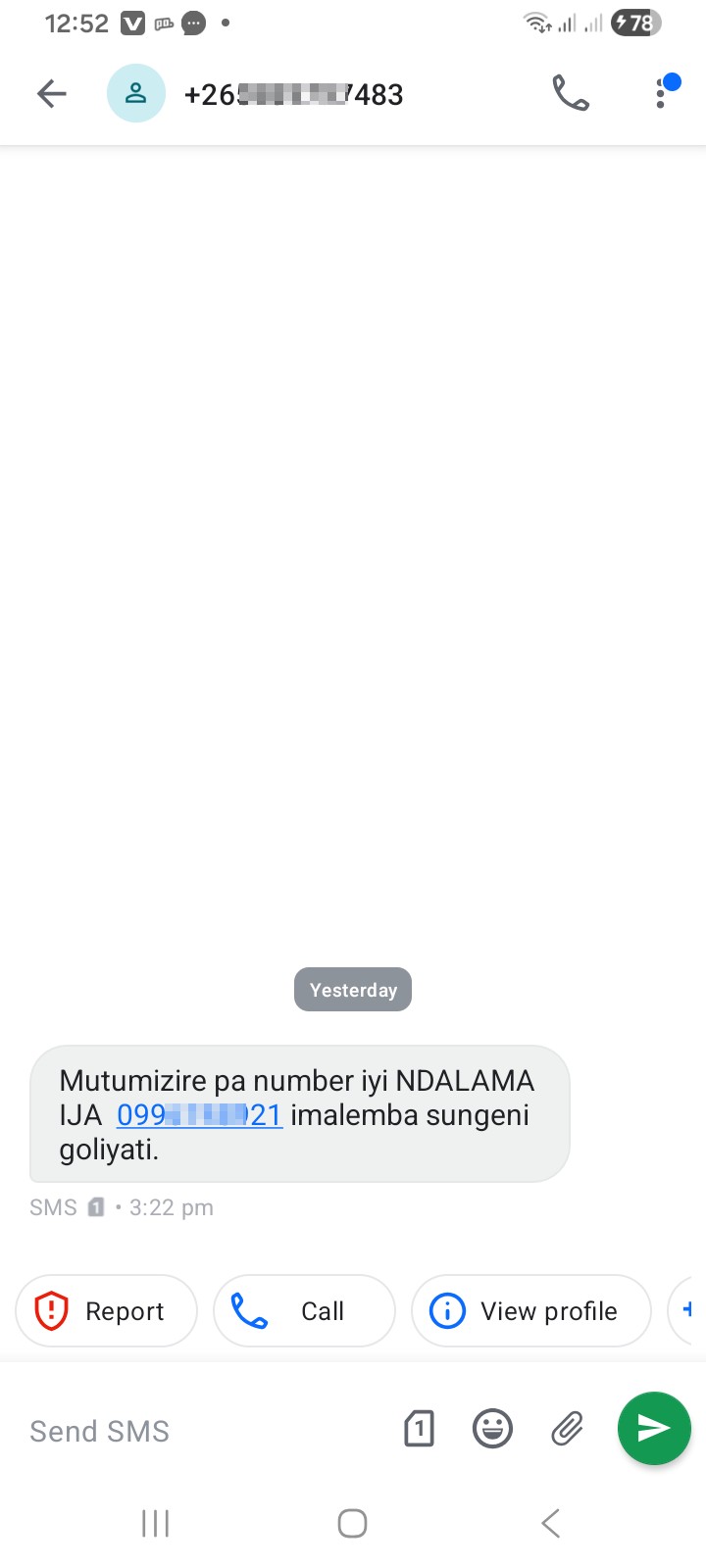 wanted  to send him money 