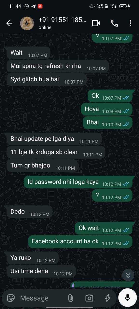 free fire id scam  - image 2