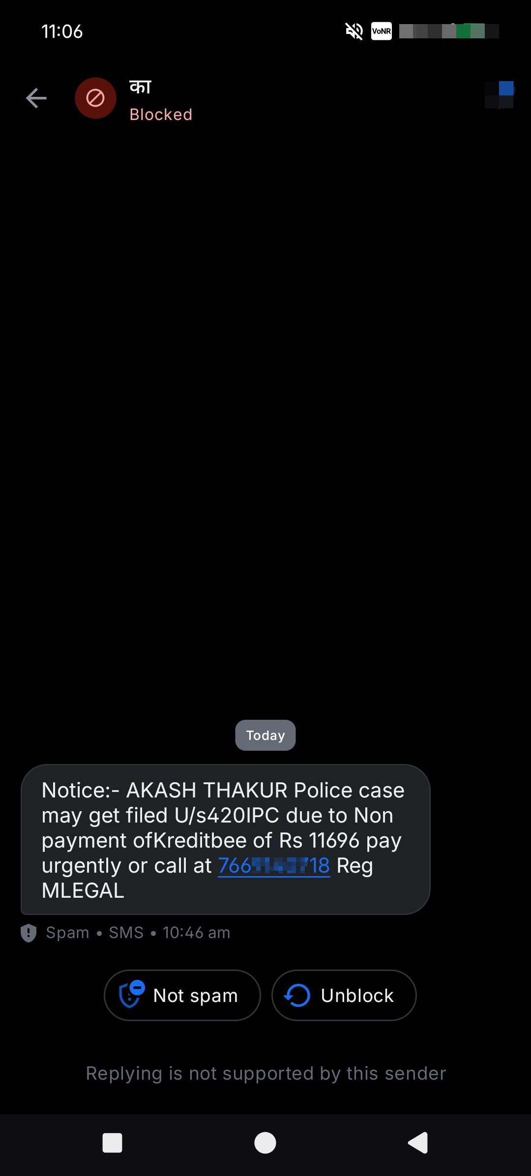 kredit bee loan scam