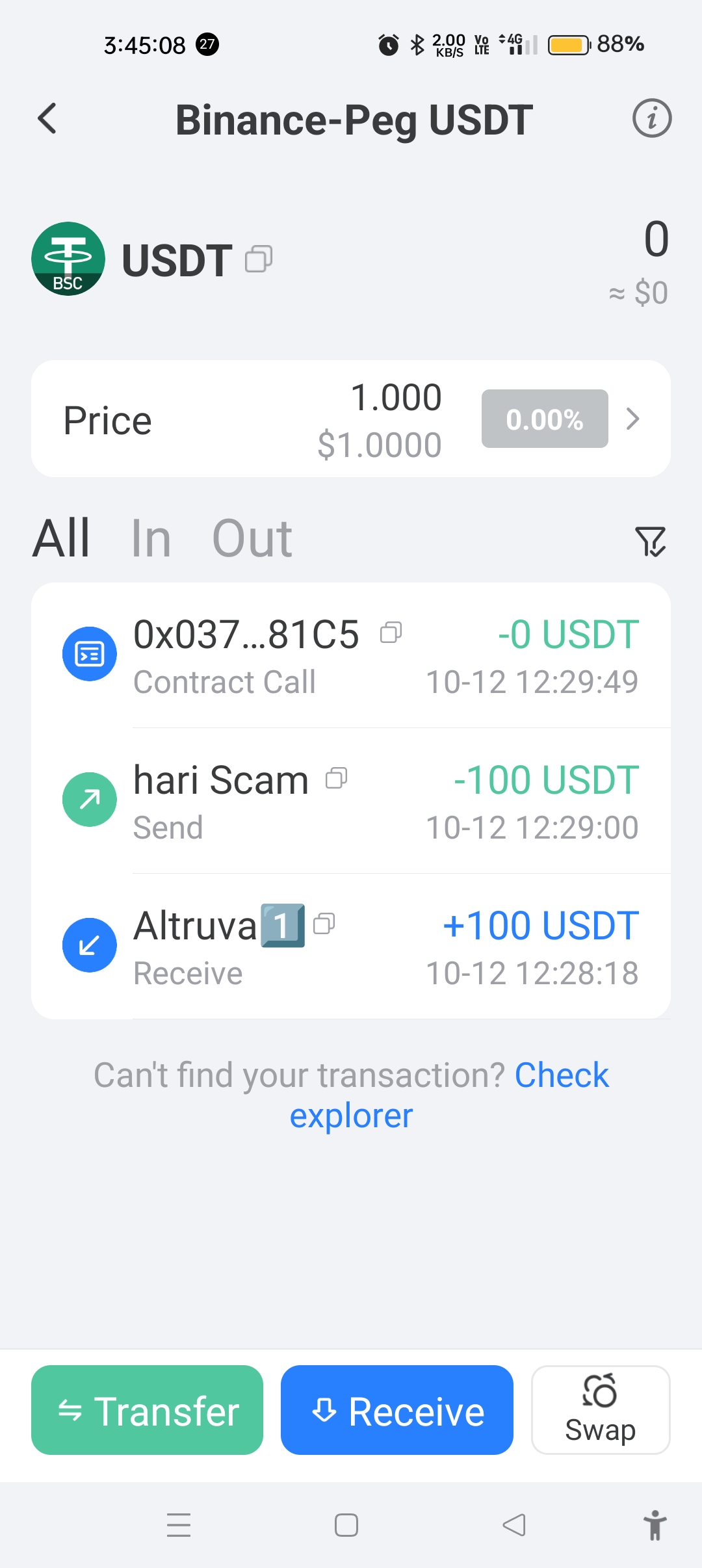 [PHONE] USDT scamer 