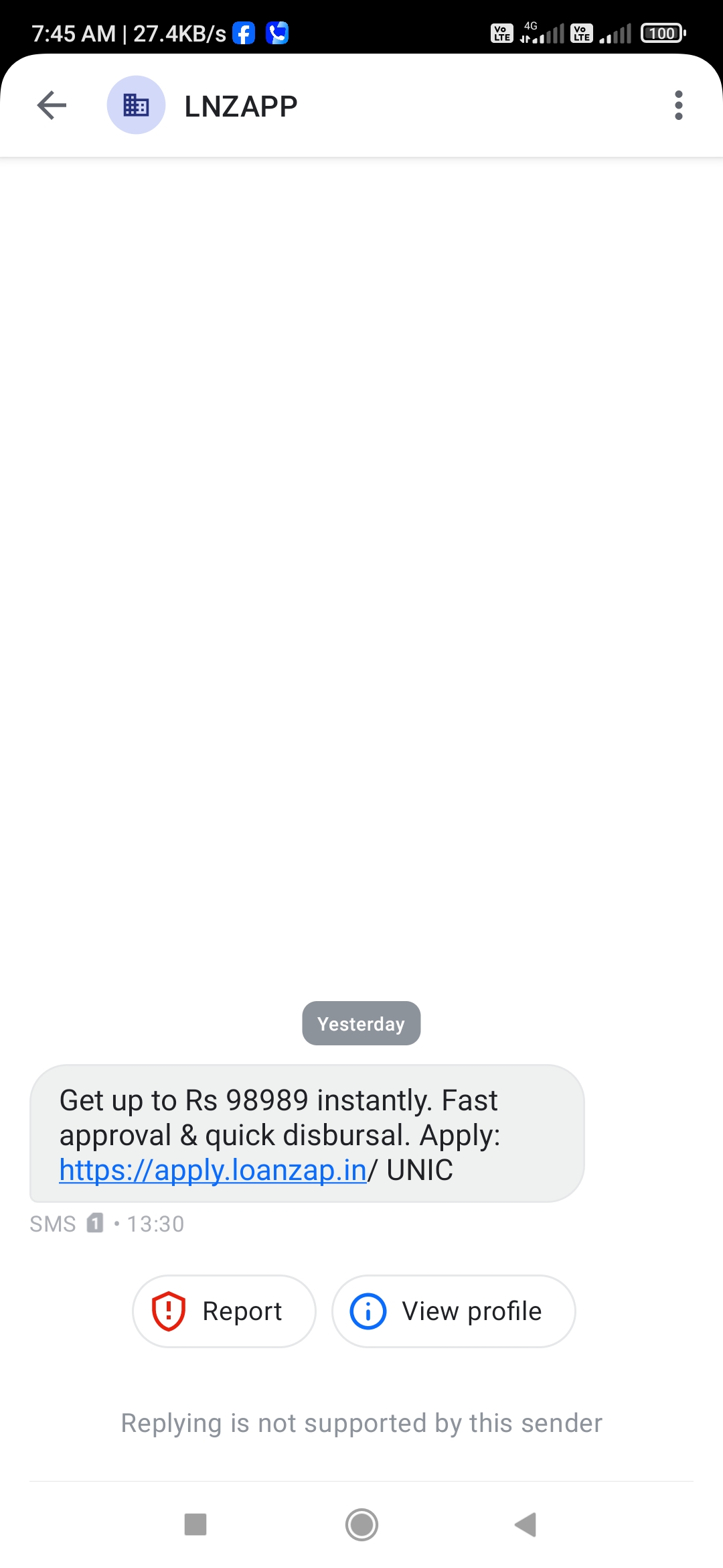 I don't know full scam