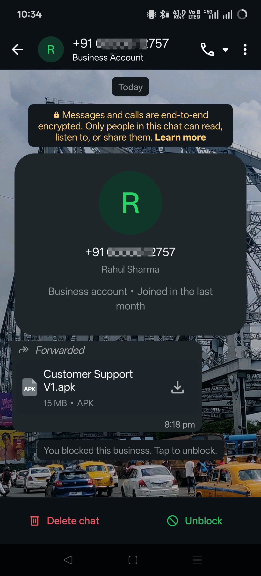 FAKE CUSTOMER SUPPORT SCAMMER