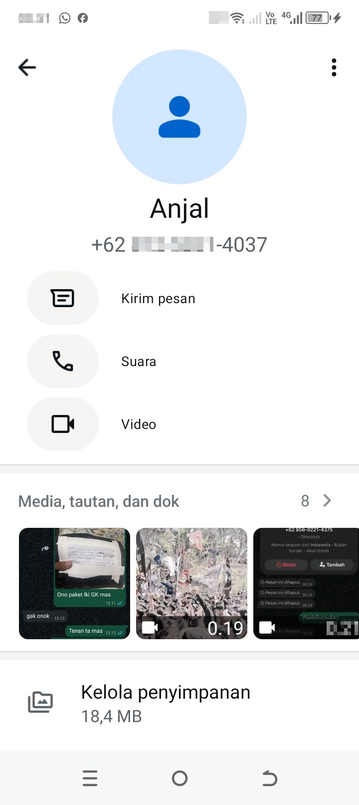 I was scammed by that number with a modus operandi of buying and selling attributes on Facebook.