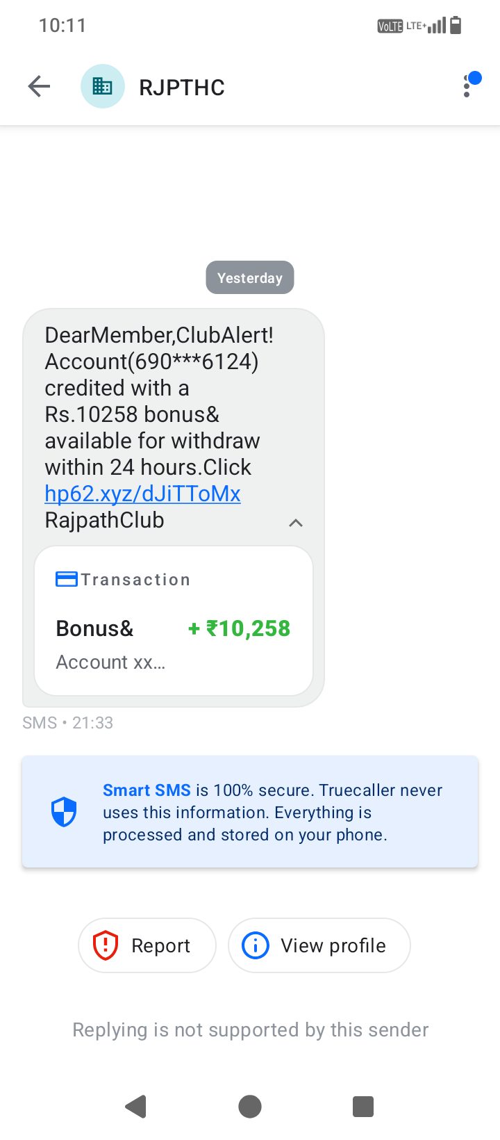 Money fraud by saying they send money. - image 2
