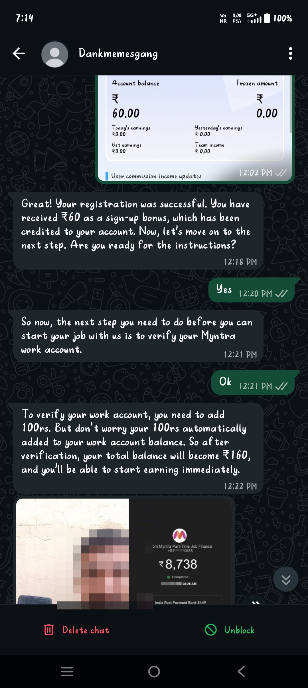 work from home scam  - image 3