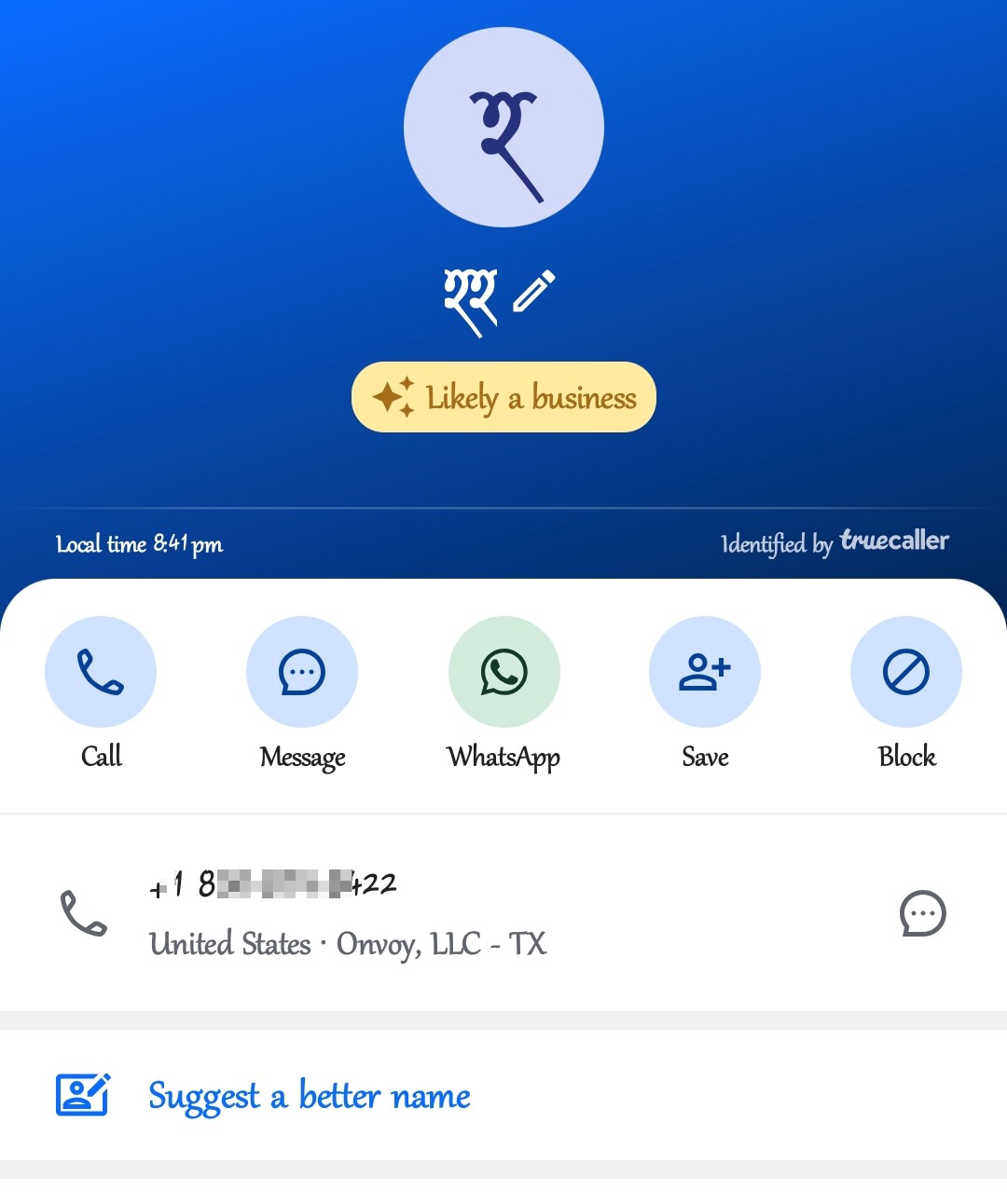 Continuous Spam Calls from Unknown +1 Numbers