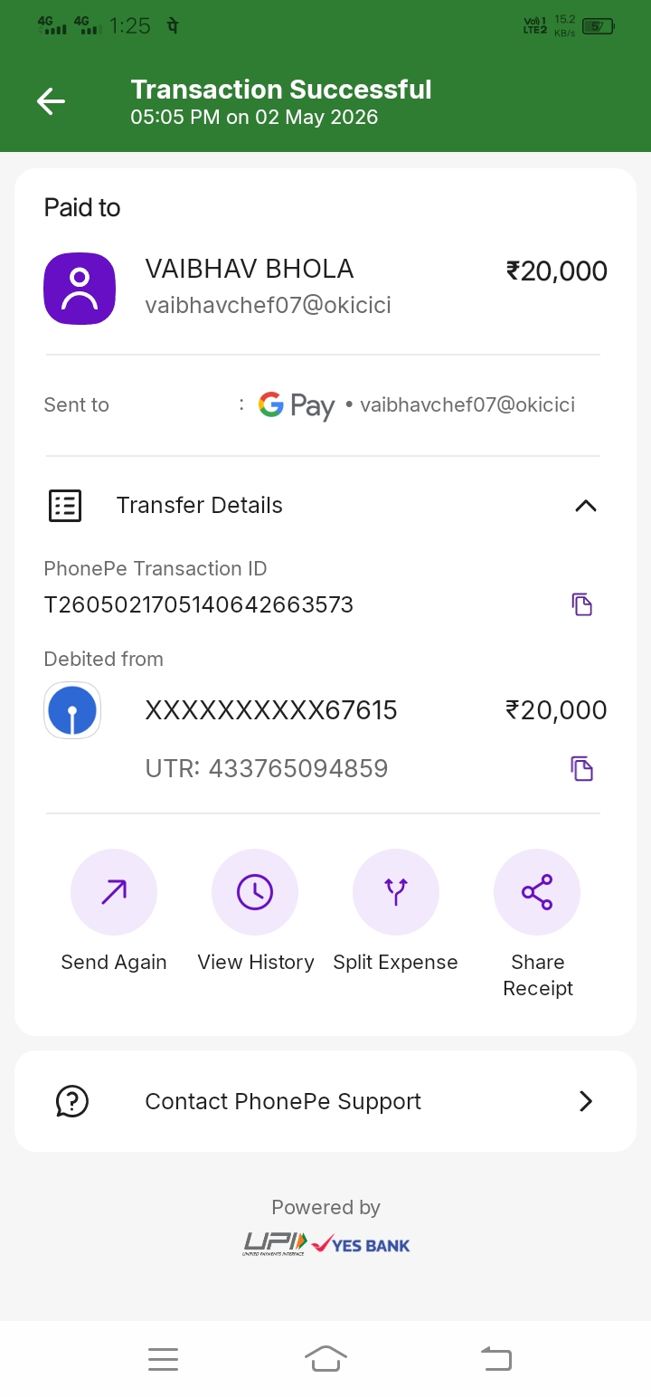 it's number is 100%  Scam  Fraud 