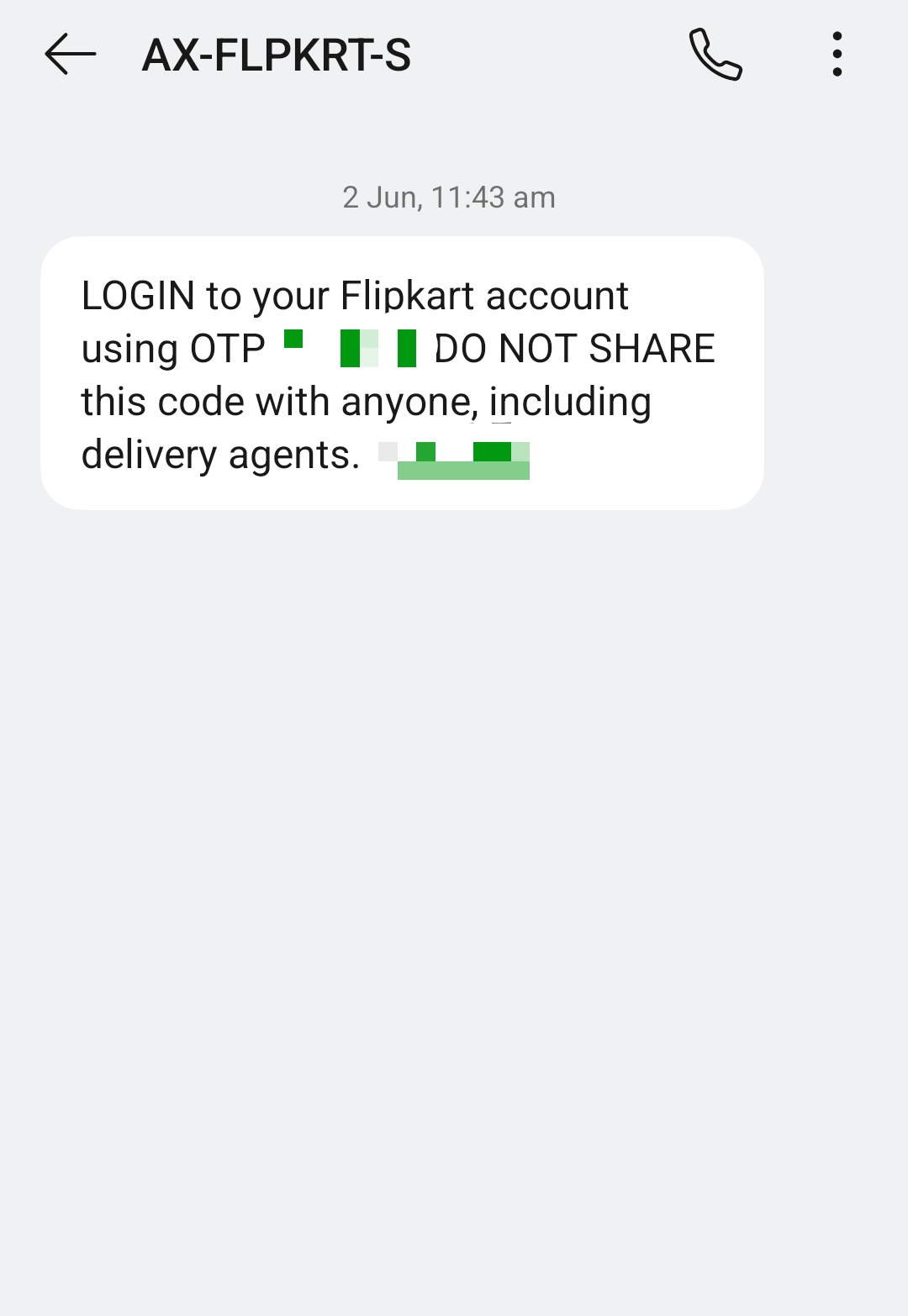 Flipkart / Ekart scam