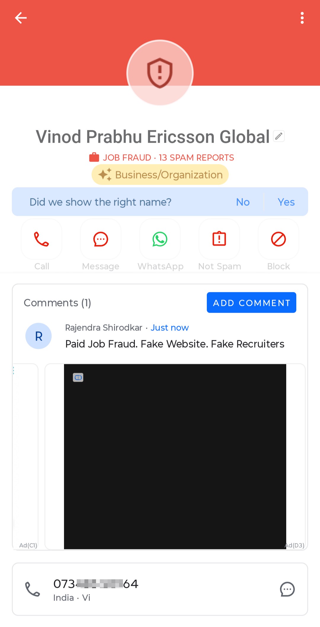 Paid Job Fraud 
