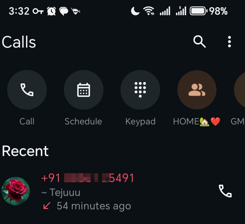 behaving  like a call girl services don't get lured by this number and get scammed by words. 