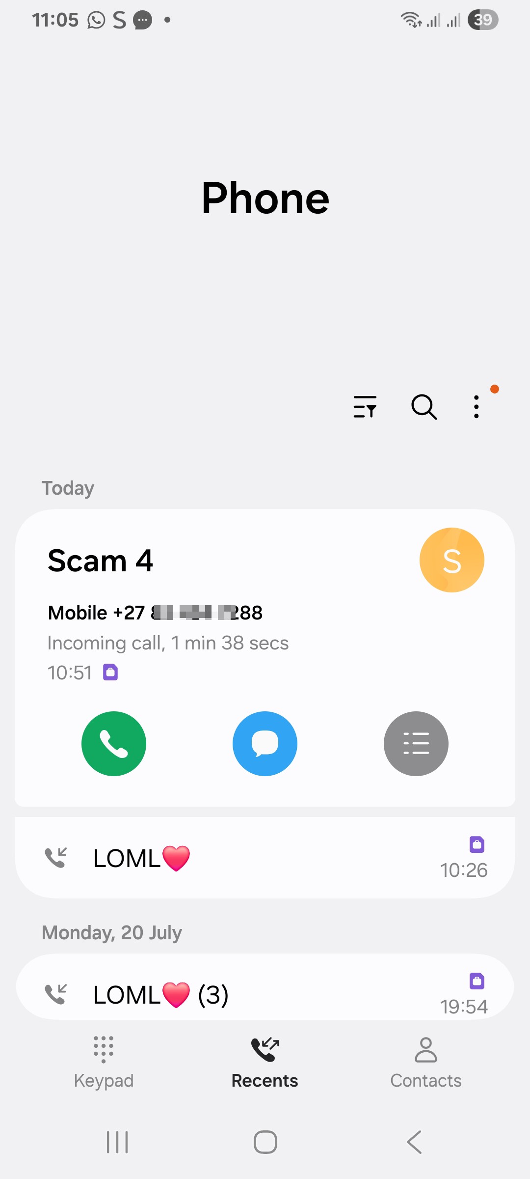 police scam