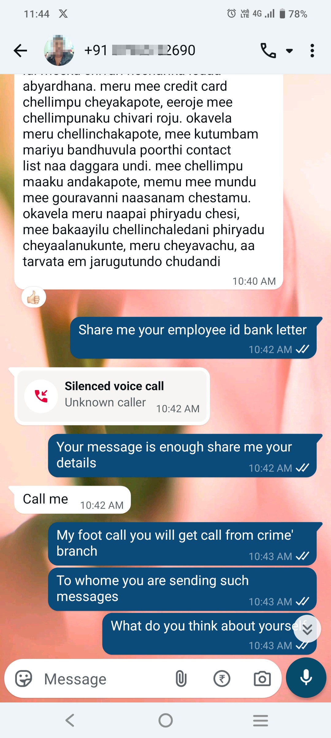 UNKNOWN AND SAYS FEOM BANK