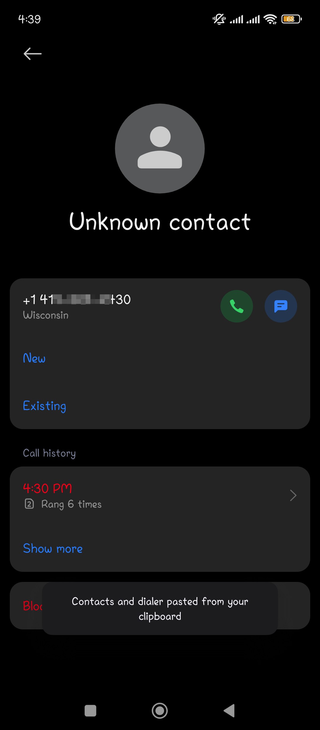 is it a scam call?