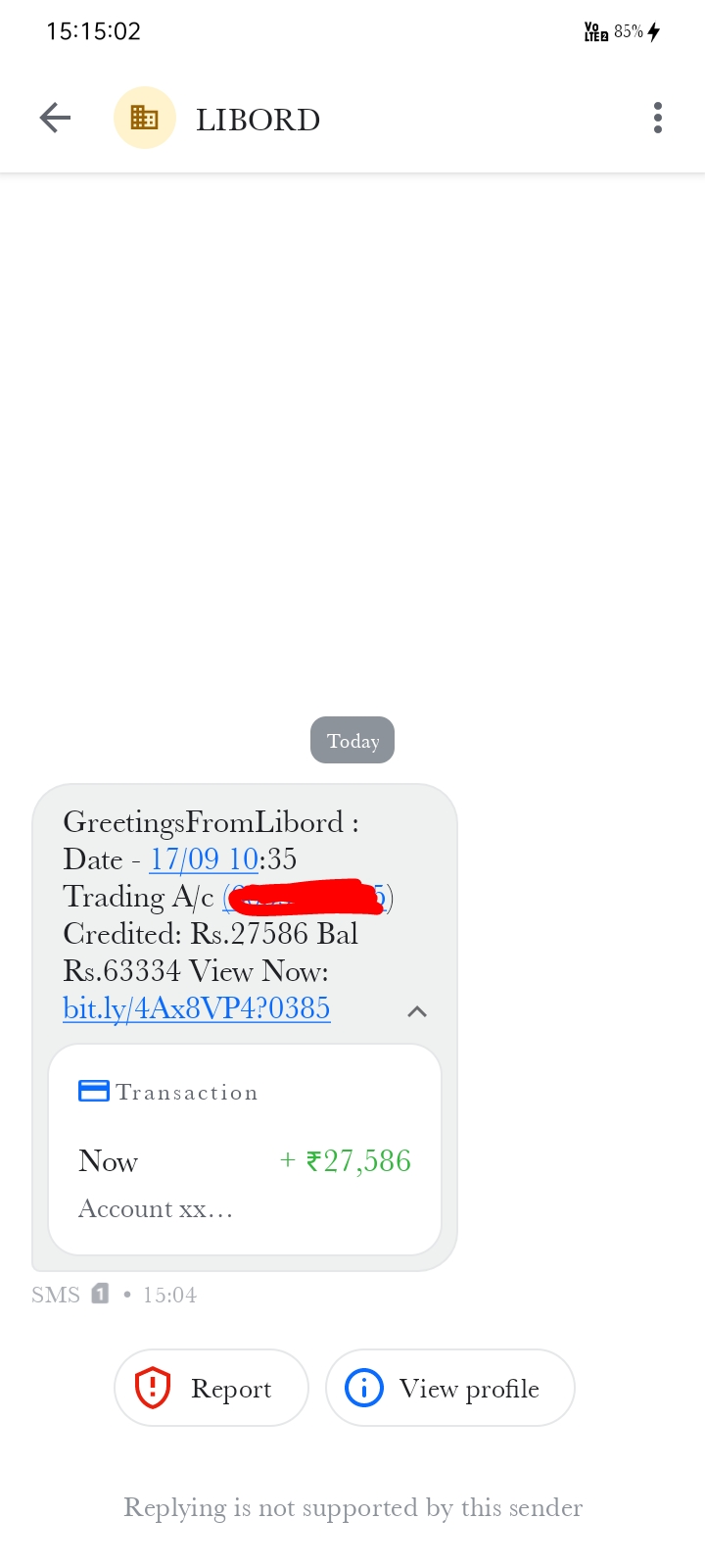 Hey brother, it has arrived in the account